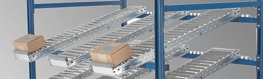 Flow Racking Additional Tier: 60 in Overall Wd, 48 in Overall Dp, Gray, Steel, Steel