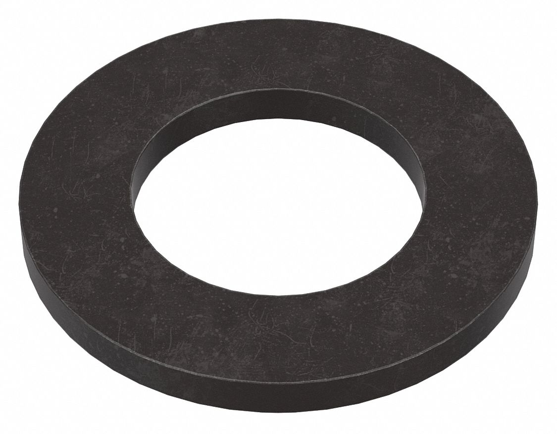 Flat Washer: Case Hardened, Steel, M20 Screw Sz, 21 mm In Dia, 37 mm Out Dia, 3 mm Max Thick, 25 PK