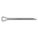 COTTER PIN, ⅛ IN DIA, 2 1/5 IN L, EXTENDED PRONG, INCH, ⅛ IN DIA, STEEL, 1008, 100 PK