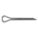 COTTER PIN, 5/32 IN DIA, 1½ IN L, EXTENDED PRONG, INCH, STEEL, 1008,500 PK