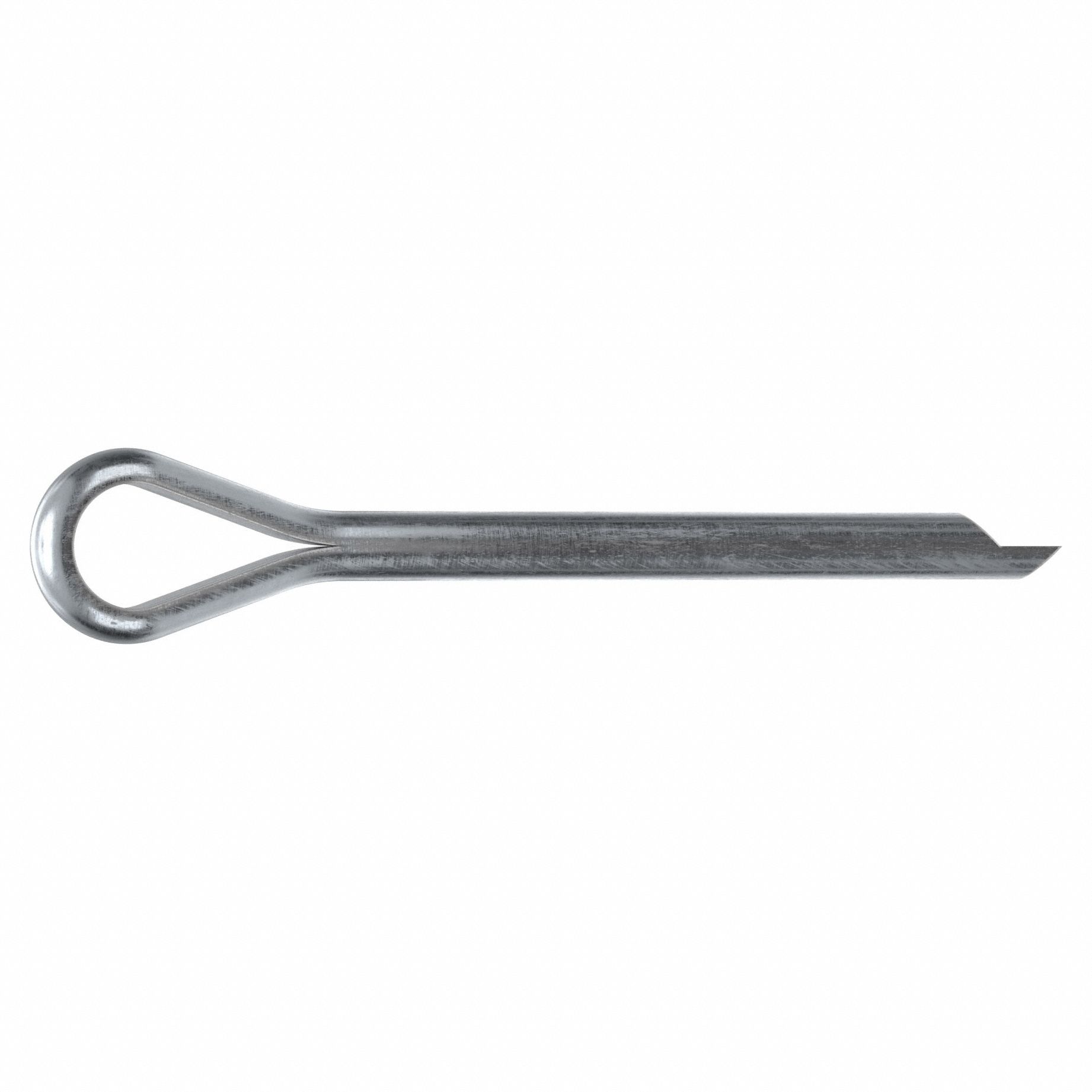 GOUPILLE FENDUE, ¼PO DIA, 2½PO LO, ALLONGÉE, POUCES, ACIER, 1008, PQ125