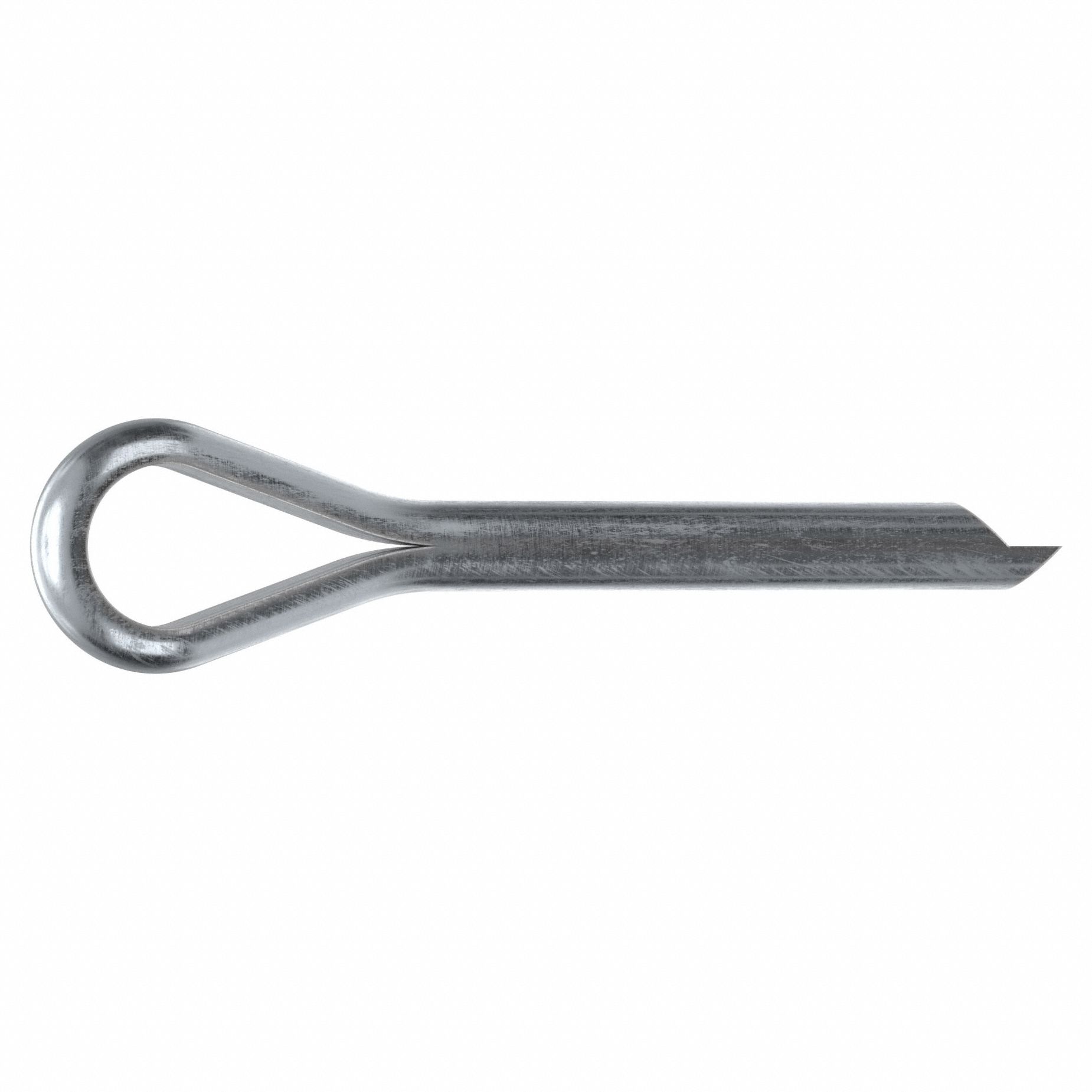 Cotter Pin, 3/8 in dia, 2 3/4 in L, PK25: Extended Prong, Inch, 3/8 in Pin Dia, Steel, 1008, 25 PK