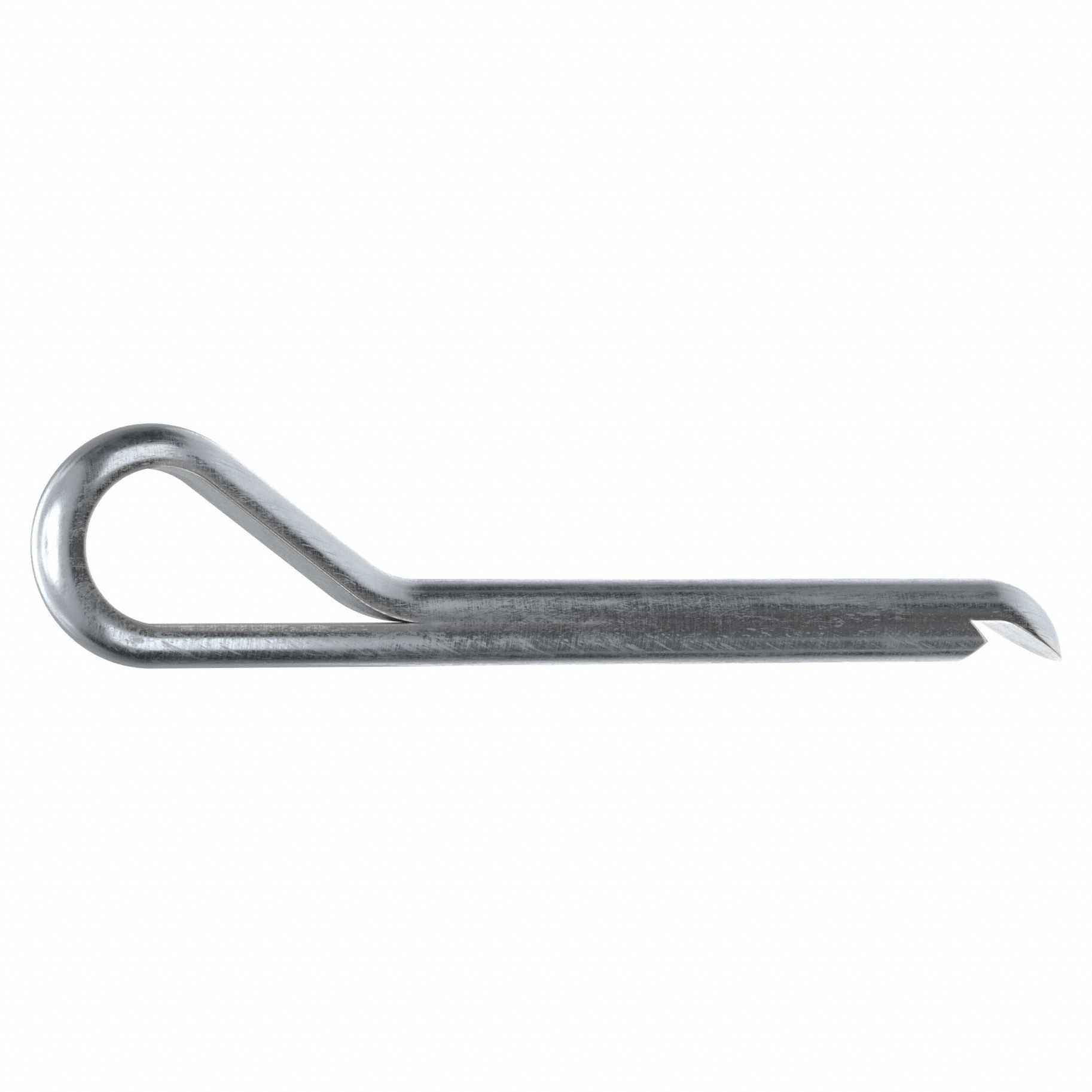 Cotter Pin, 1/16 in dia, 0.5 in L, PK100: Extended Prong, Inch, 1/16 in Pin Dia, Steel, 1008, 100 PK