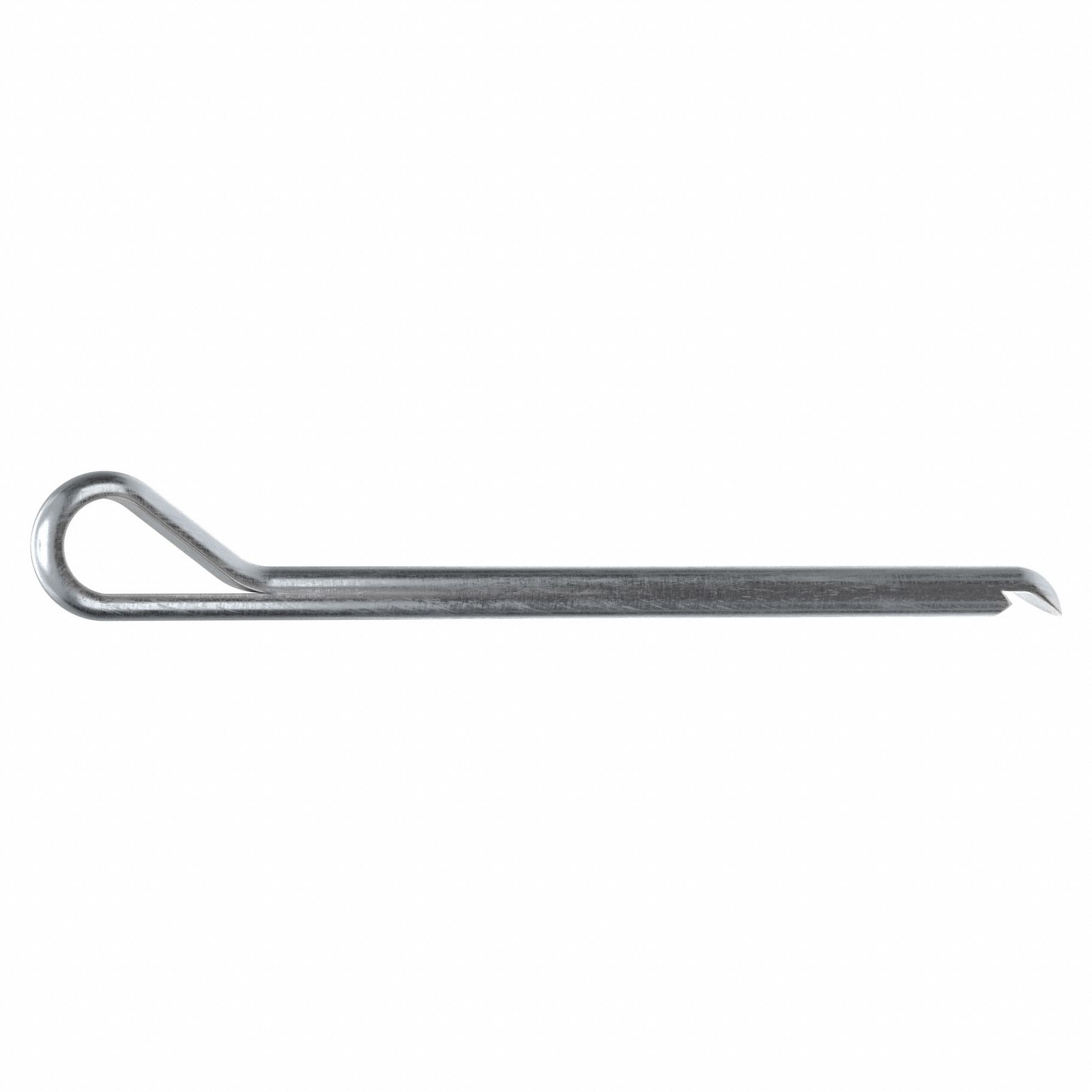 Cotter Pin, 1/16 in dia, 1 in L, PK100: Extended Prong, Inch, 1/16 in Pin Dia, 1 in Shank Lg, 100 PK