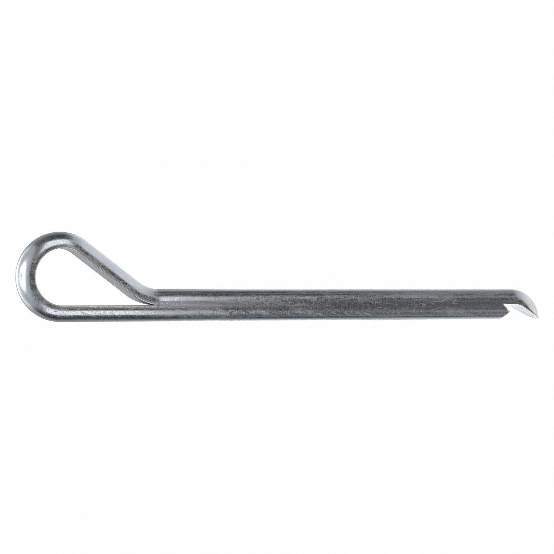 Cotter Pin, 5/32 in dia, 2 in L, PK50: Extended Prong, Inch, 5/32 in Pin Dia, 2 in Shank Lg, 50 PK