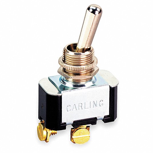SPST Carling 2 Position Toggle Switch 