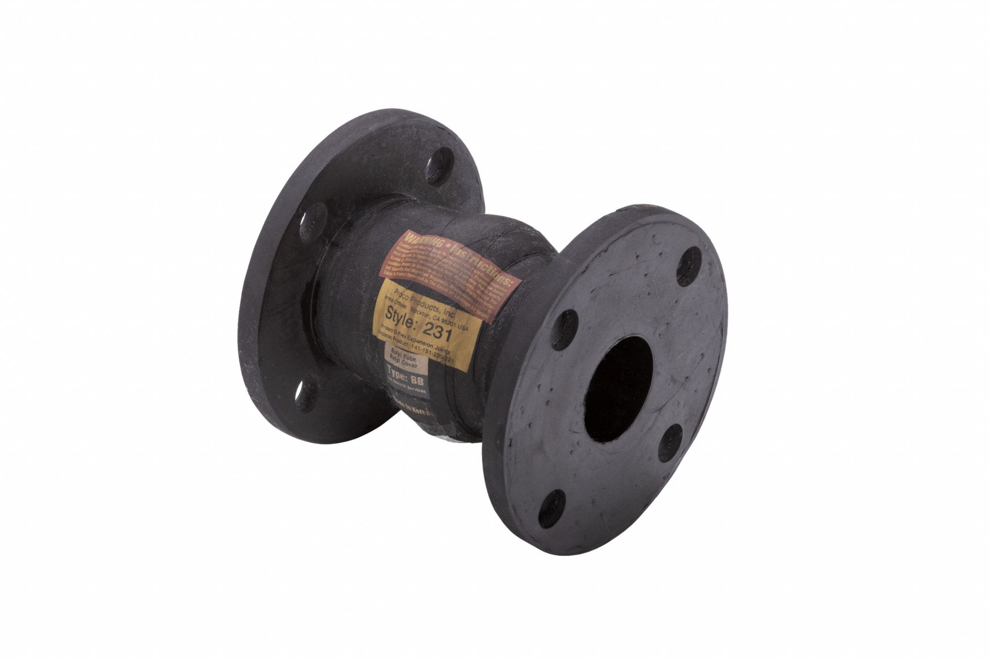 3 in Pipe Size, Flanged, Expansion Joint 801UE8030X0631E Grainger