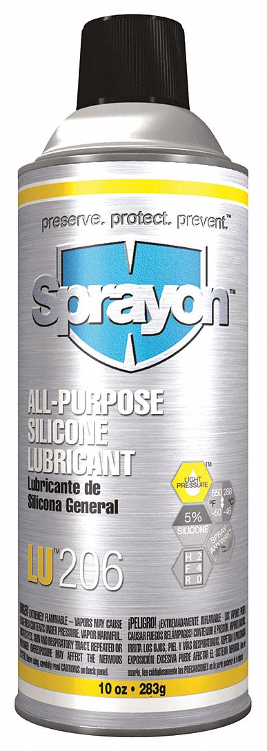 Sprayon Lubricant Silicone All Purpose Aerosol 10 oz