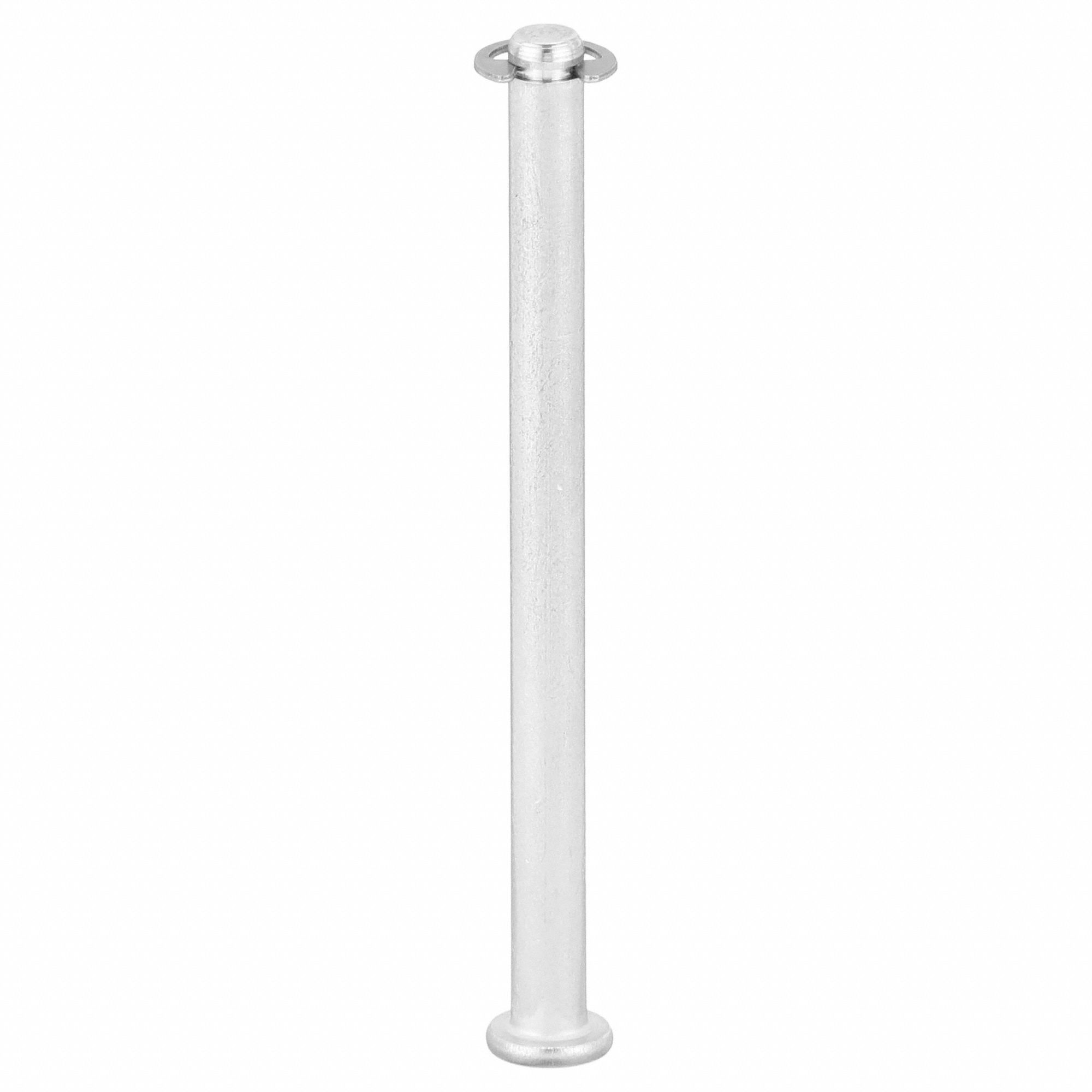 Clevis Pin, 2.5 in L, SS 3/16 in dia: Inch, 3/16 in Pin Dia, 2 1/2 in Shank Lg, Grooved Clevis Pin