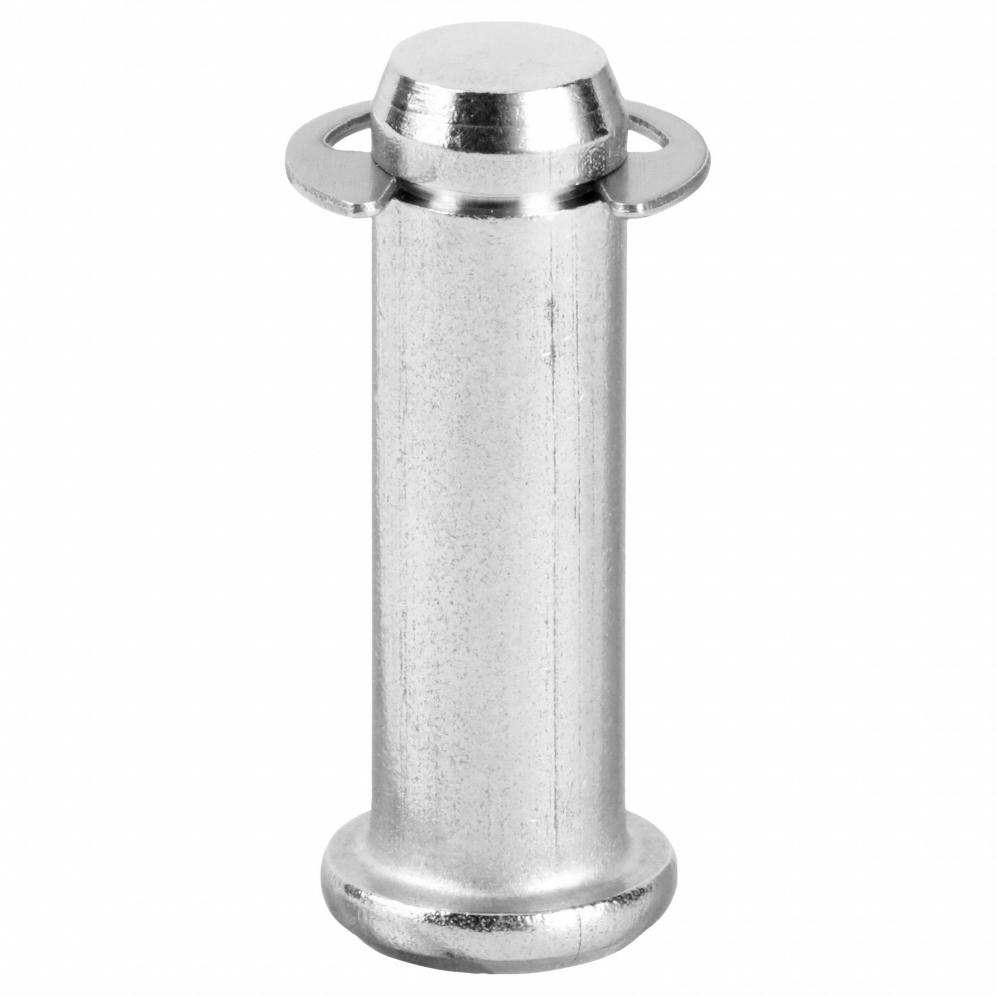 Clevis Pin, 1 in L, SS 5/16 in dia: Inch, 5/16 in Pin Dia, 1 in Shank Lg, Grooved Clevis Pin, 18-8
