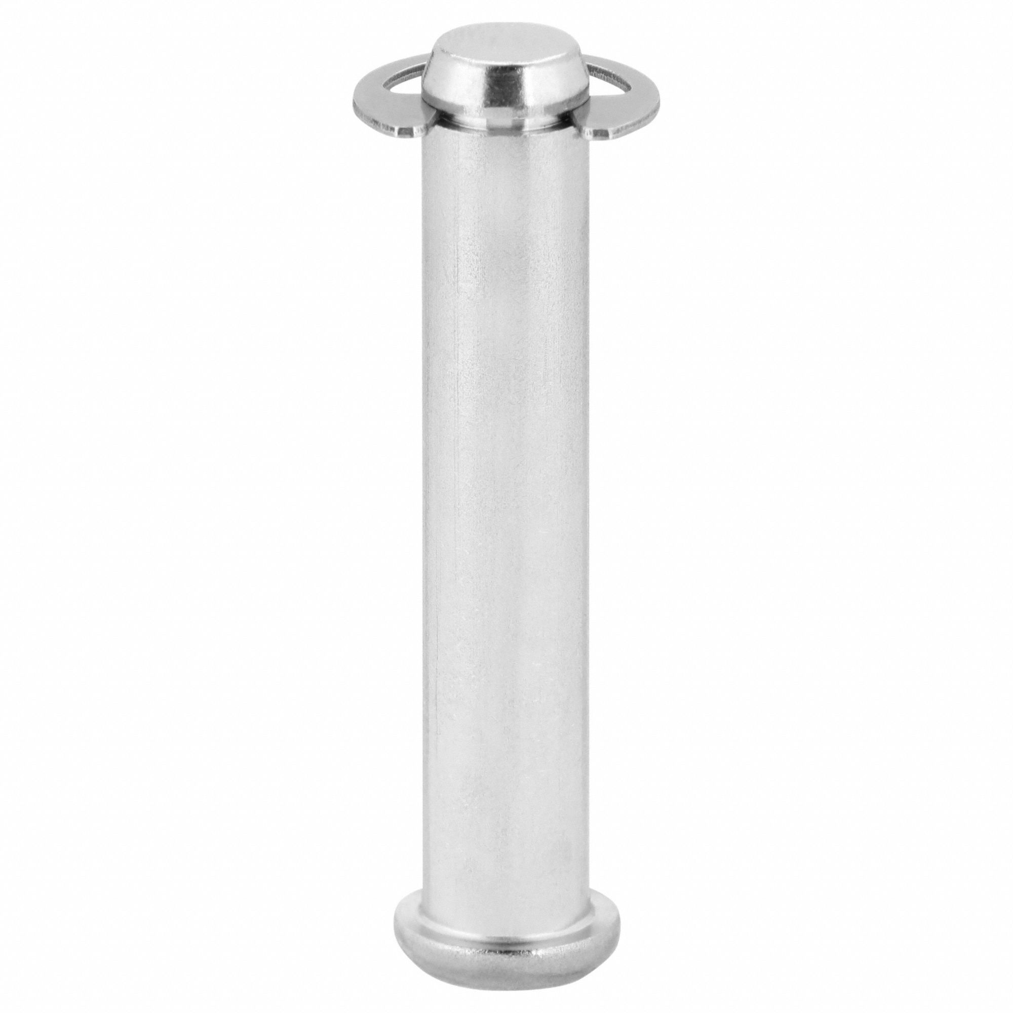 Clevis Pin, 2 in L, SS 3/8 in dia: Inch, 3/8 in Pin Dia, 2 in Shank Lg, Grooved Clevis Pin, 18-8