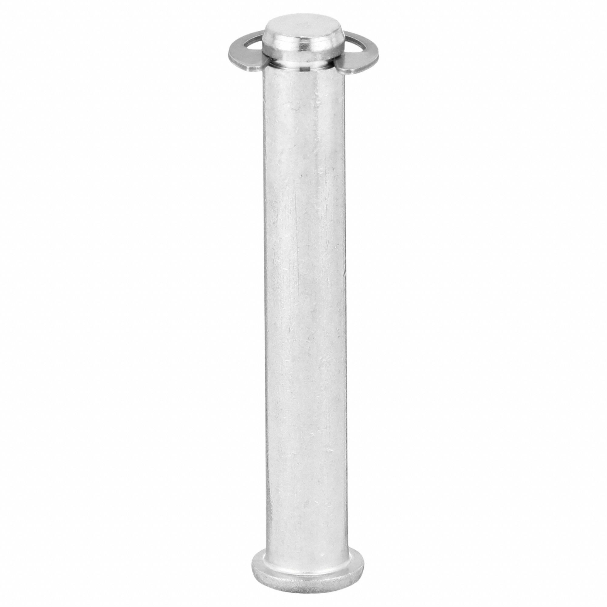 Clevis Pin, 2.5 in L, SS 3/8 in dia: Inch, 3/8 in Pin Dia, 2 1/2 in Shank Lg, Grooved Clevis Pin, 18-8