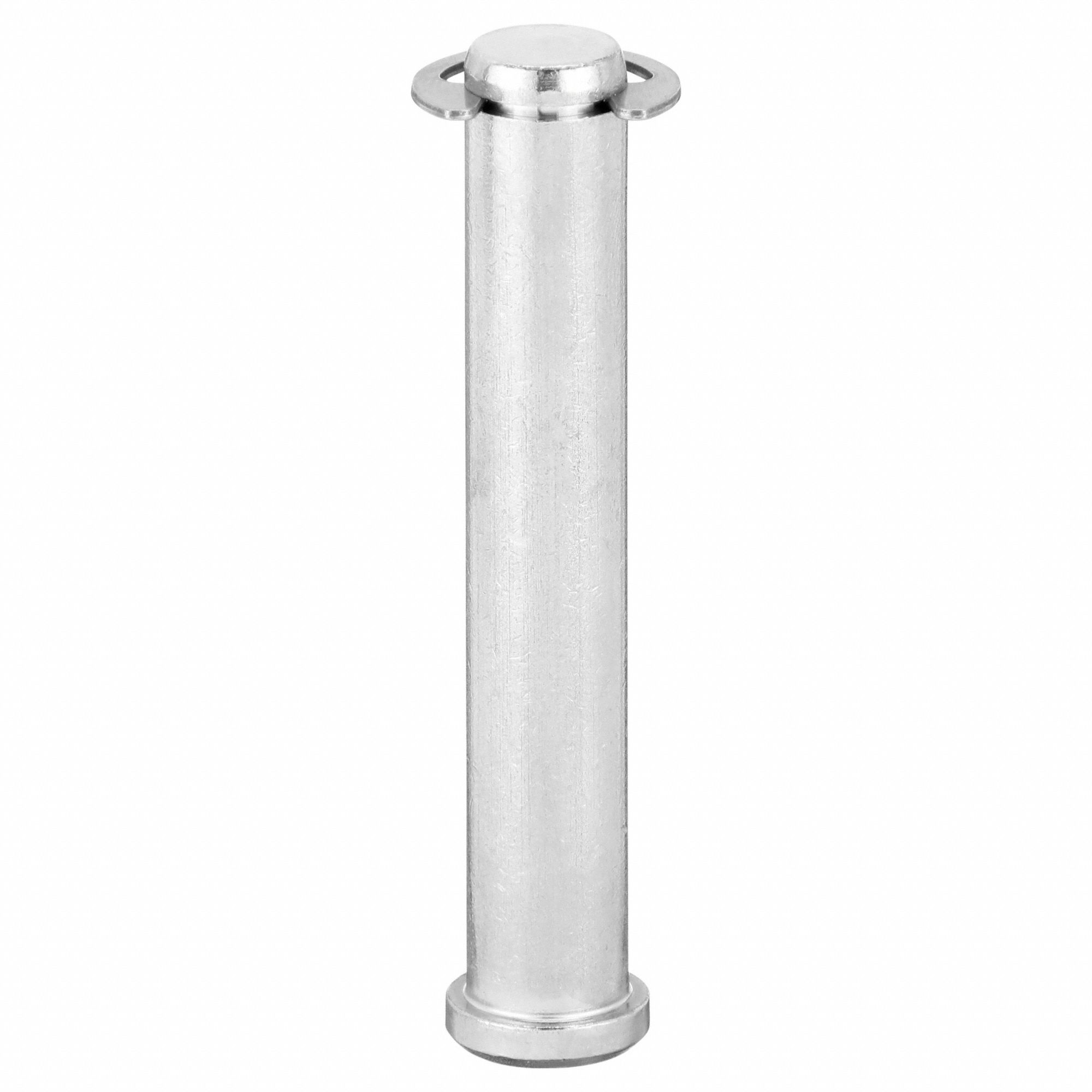 Clevis Pin, 3 in L, SS 0.5 in dia: Inch, 1/2 in Pin Dia, 3 in Shank Lg, Grooved Clevis Pin, 18-8