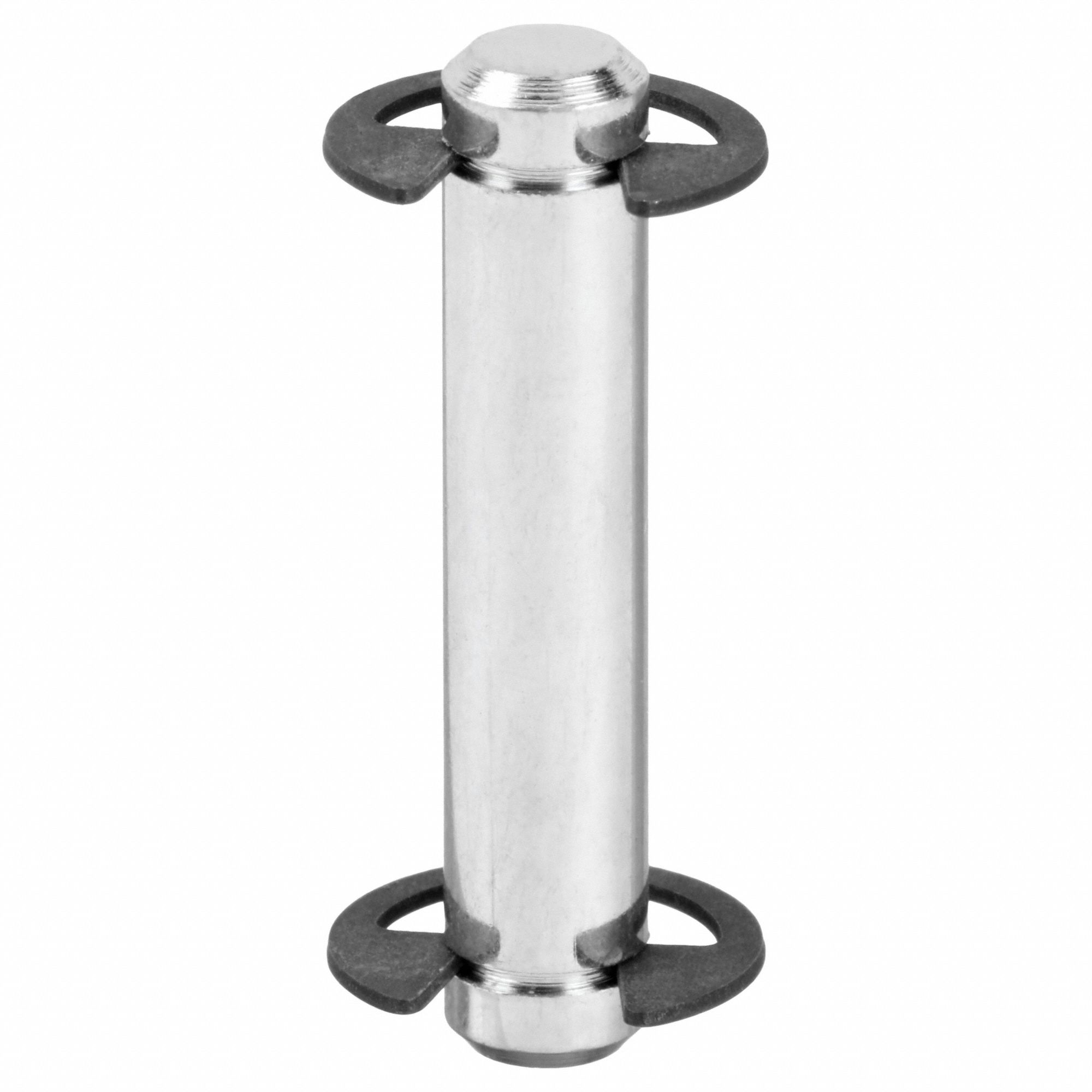 Clevis Pin, 1 9/32 in L, Steel 0.25 in dia: Inch, 1/4 in Pin Dia, 1 9/32 in Shank Lg, Steel, Headless