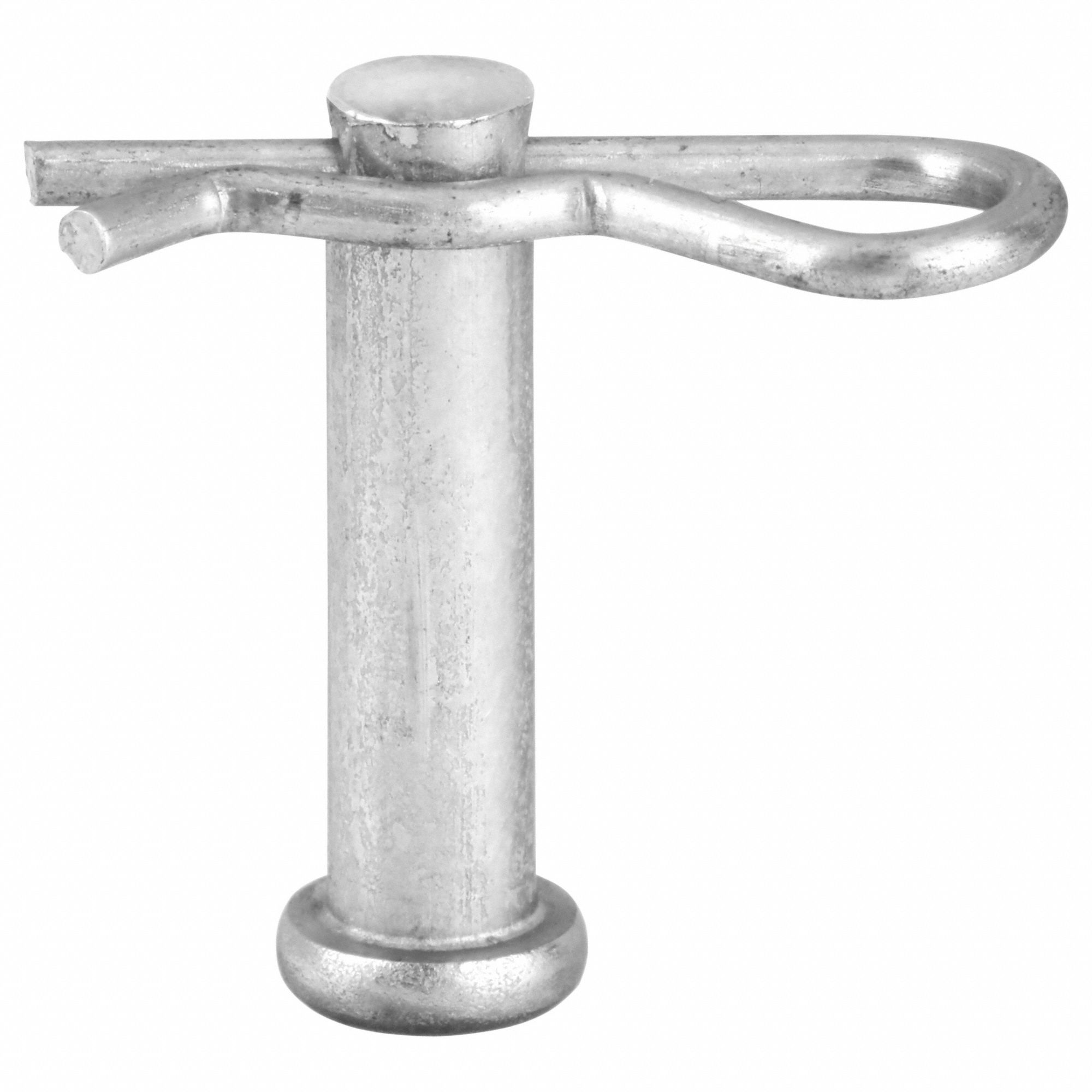 Clevis Pin, 1 in L, SS 0.25 in dia, PK5: Inch, 1/4 in Pin Dia, 1 in Shank Lg, Std Clevis Pin, 5 PK