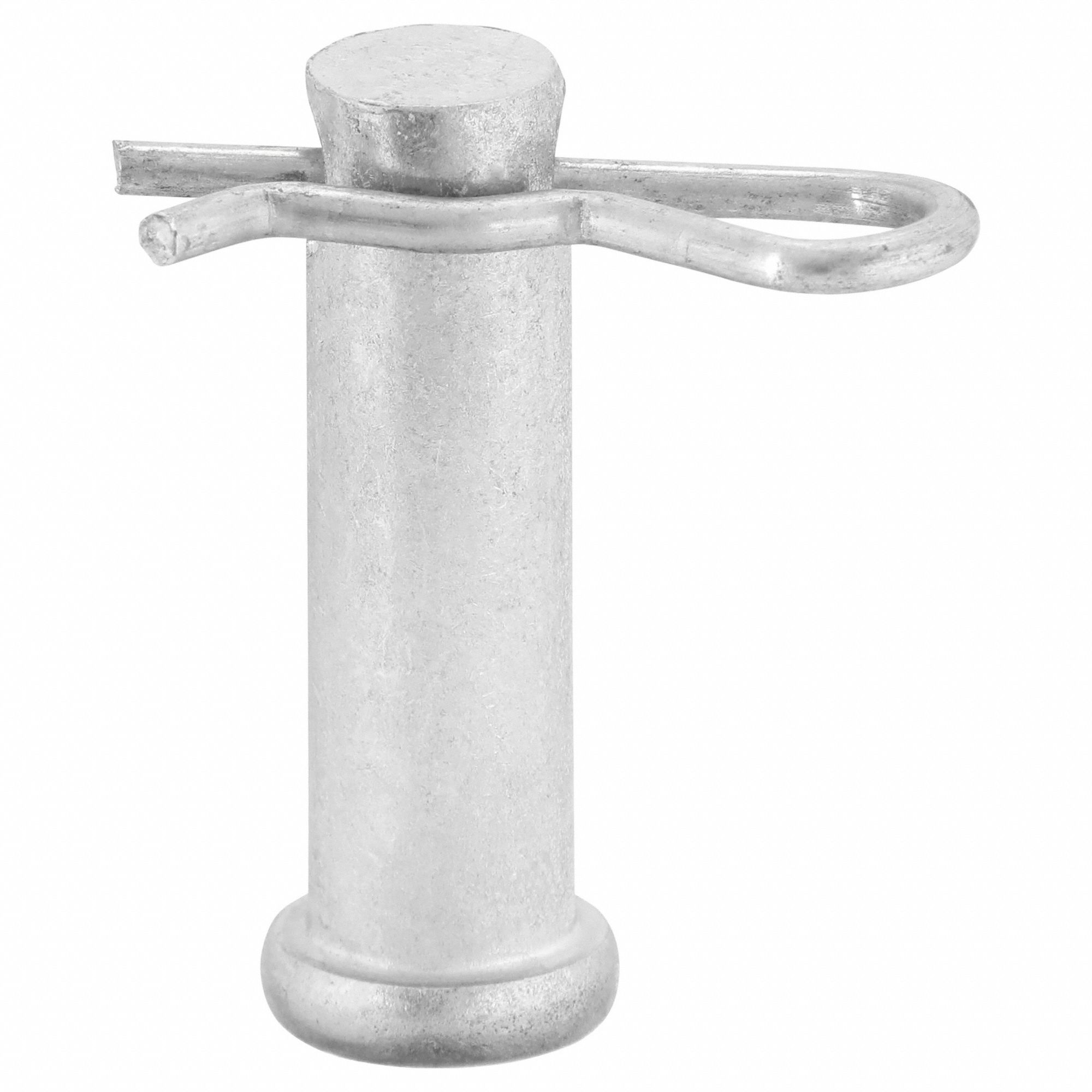 Clevis Pin, 1.25 in L, SS 3/8 in dia: Inch, 3/8 in Pin Dia, 1 1/4 in Shank Lg, Std Clevis Pin, 18-8