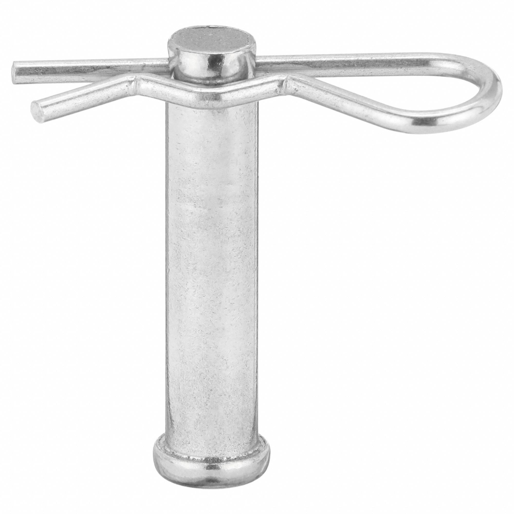 Clevis Pin, 2 1/4 in L, SS 0.5 in dia: Inch, 1/2 in Pin Dia, 2 1/4 in Shank Lg, Std Clevis Pin, 18-8
