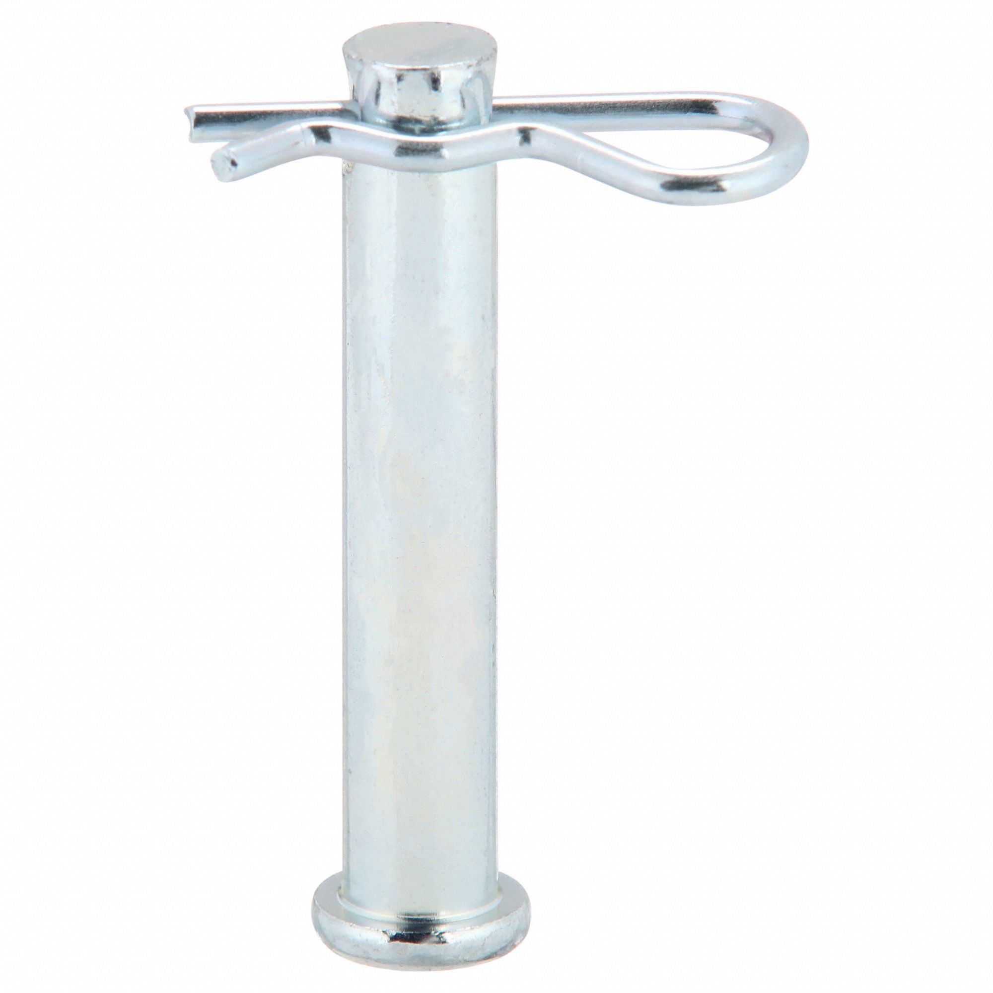 Clevis Pin, 1.75 in L 0.313in dia, PK10: Inch, 5/16 in Pin Dia, 1 3/4 in Shank Lg, Steel, 10 PK