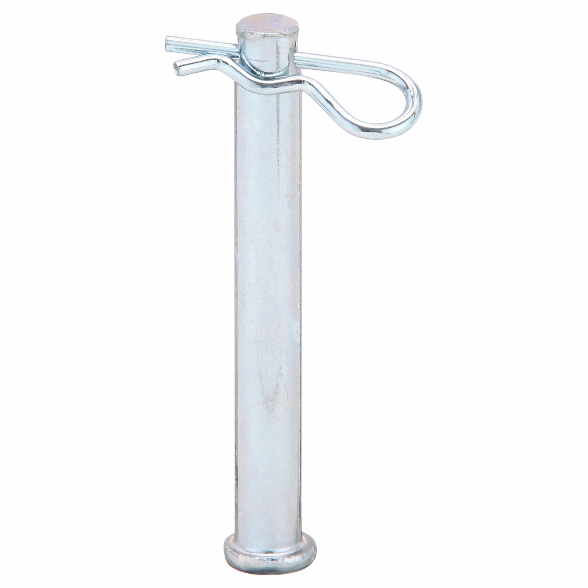 Clevis Pin, 2.5 in L 0.313in dia, PK10: Inch, 5/16 in Pin Dia, 2 1/2 in Shank Lg, Steel, Headed, 10 PK