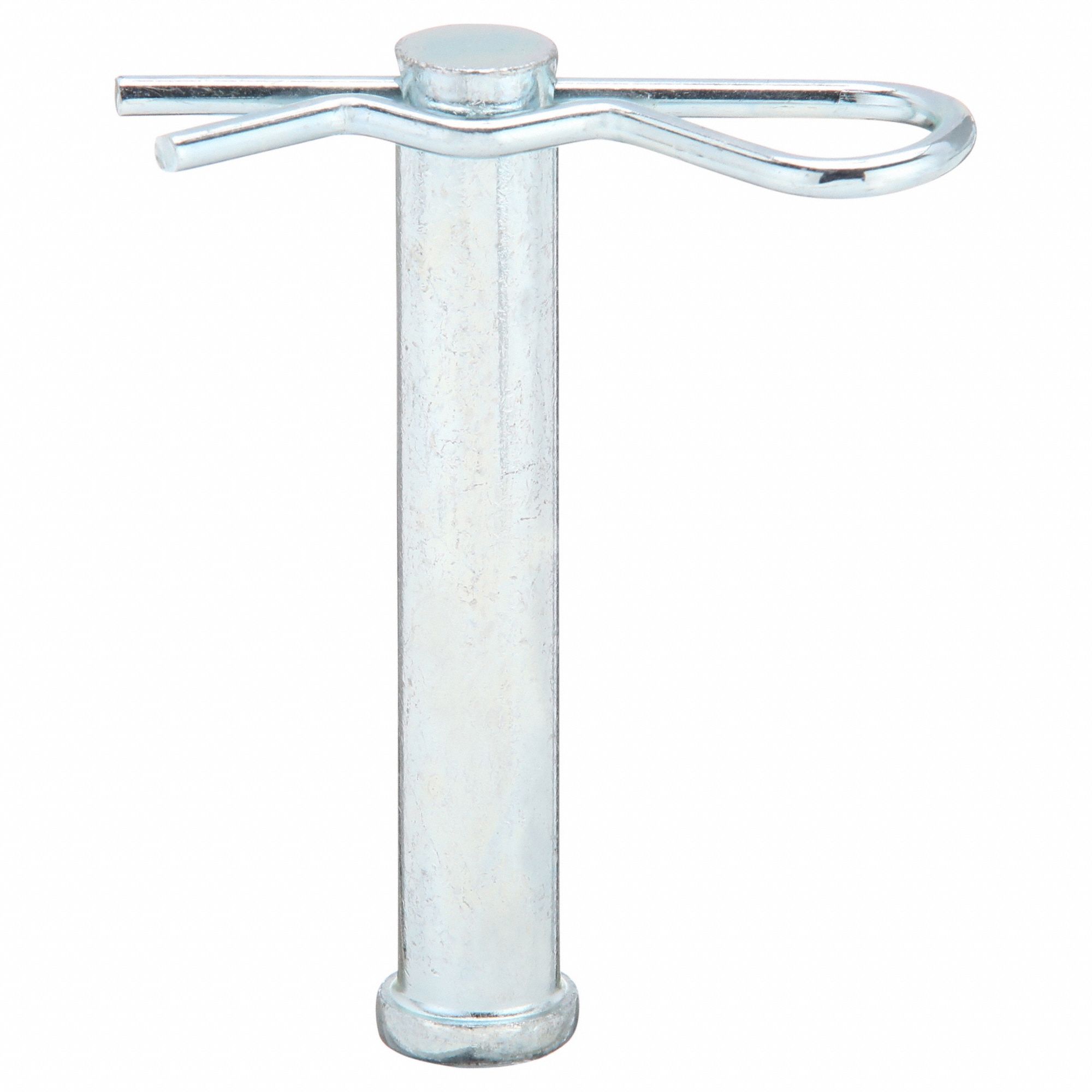 Clevis Pin, 3 in L, Steel 0.5 in dia, PK5: Inch, 1/2 in Pin Dia, 3 in Shank Lg, Std Clevis Pin, 5 PK