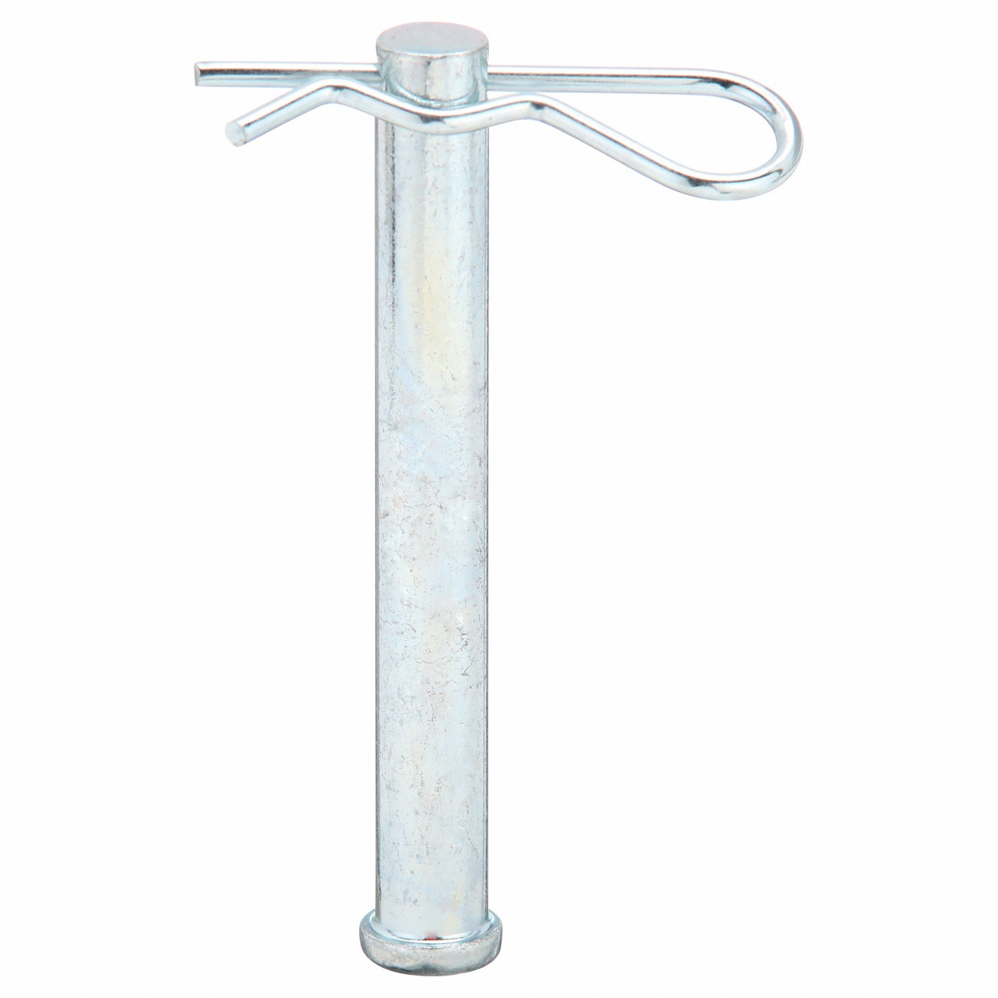 Clevis Pin, 4 in L, Steel 0.5 in dia, PK5: Inch, 1/2 in Pin Dia, 4 in Shank Lg, Std Clevis Pin, 5 PK