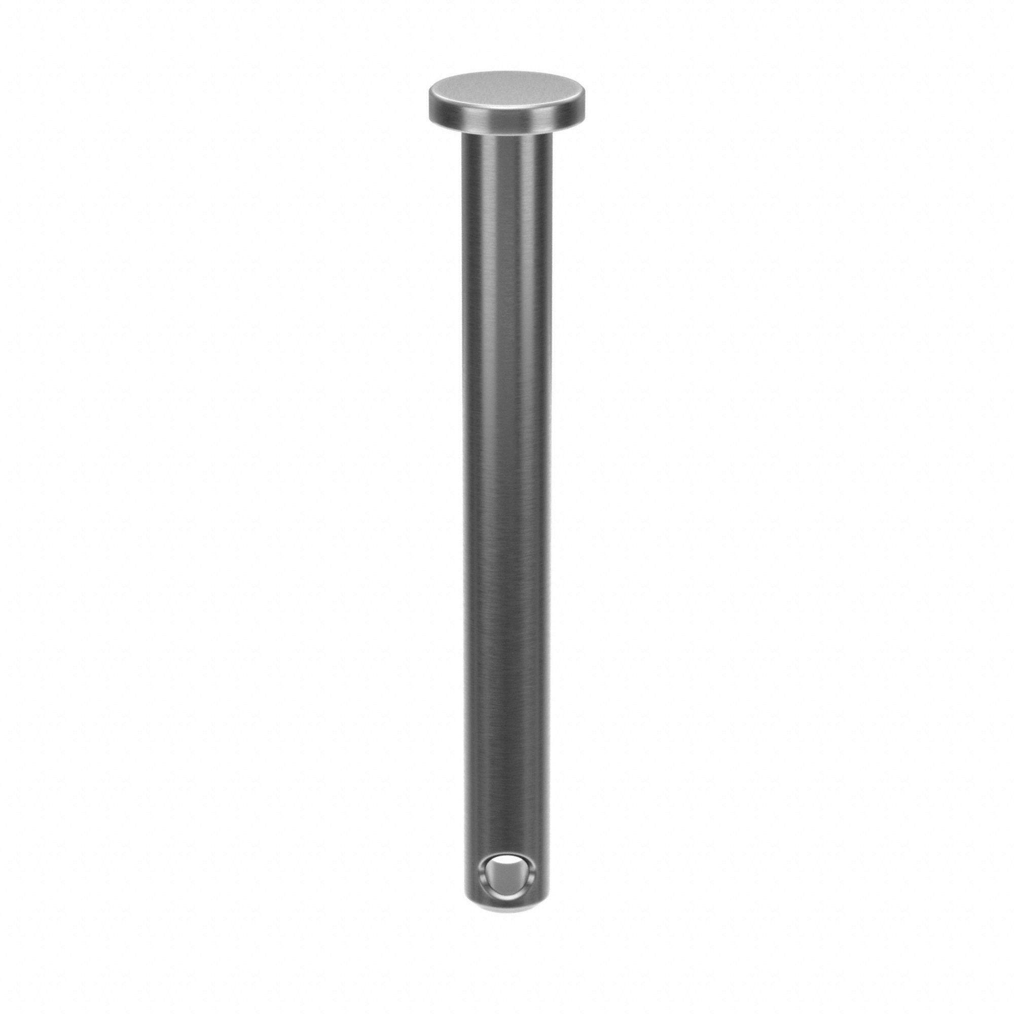 Clevis Pin, 1.25 in L, SS 0.188in dia, PK10: Inch, 3/16 in Pin Dia, 1 1/4 in Shank Lg, 18-8, 10 PK