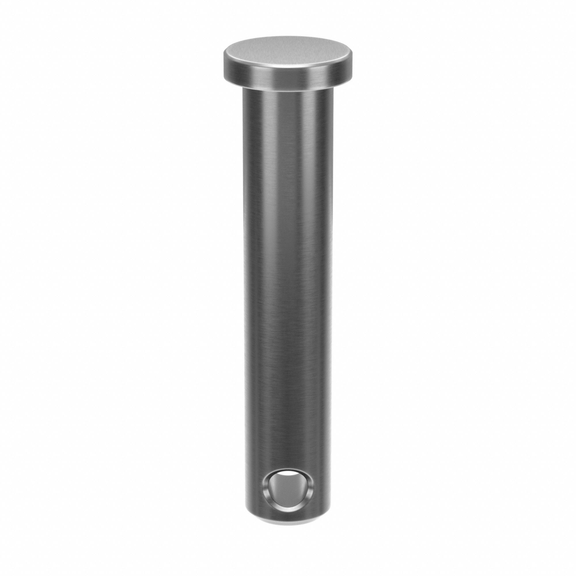 Clevis Pin, 1.625 in L, SS 0.313in dia, PK5: Inch, 5/16 in Pin Dia, 1 5/8 in Shank Lg, 18-8, 5 PK