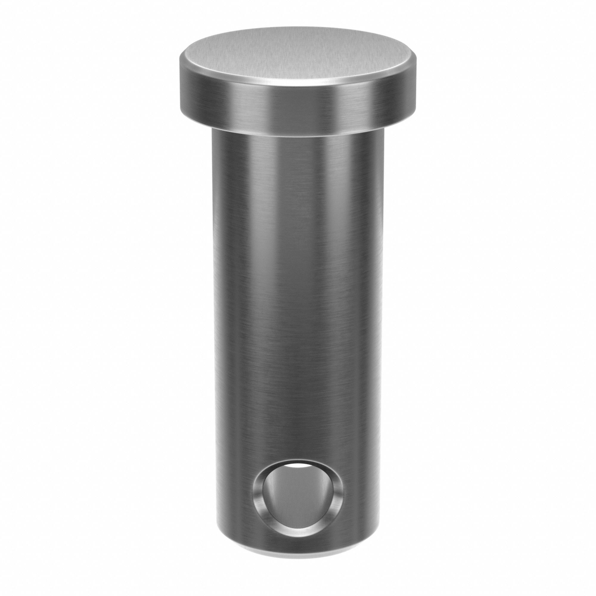 Clevis Pin, 1 in L, SS 0.375 in dia, PK5: Inch, 3/8 in Pin Dia, 1 in Shank Lg, Std Clevis Pin, 5 PK