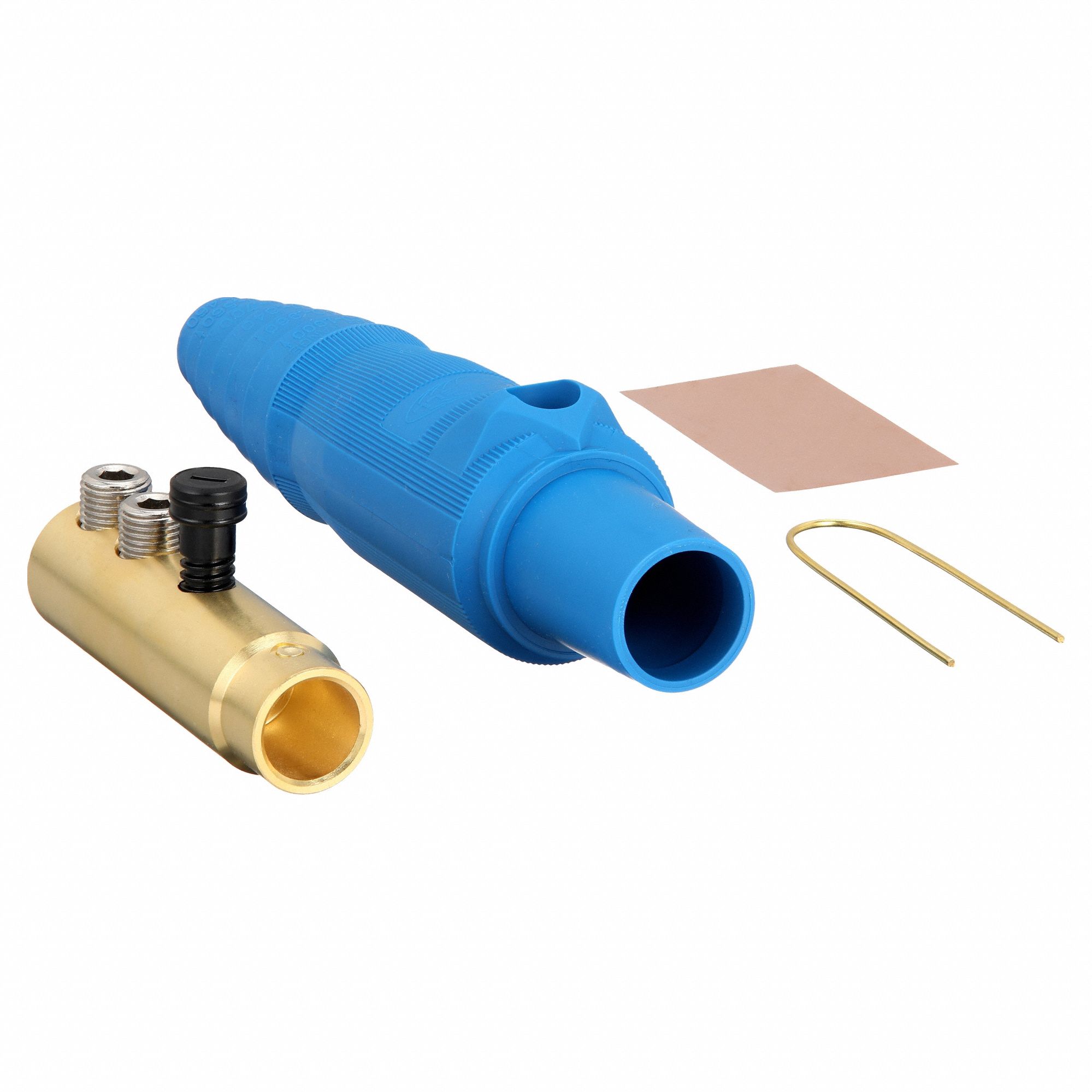 Connector: Female Connector, 300 A, Blue