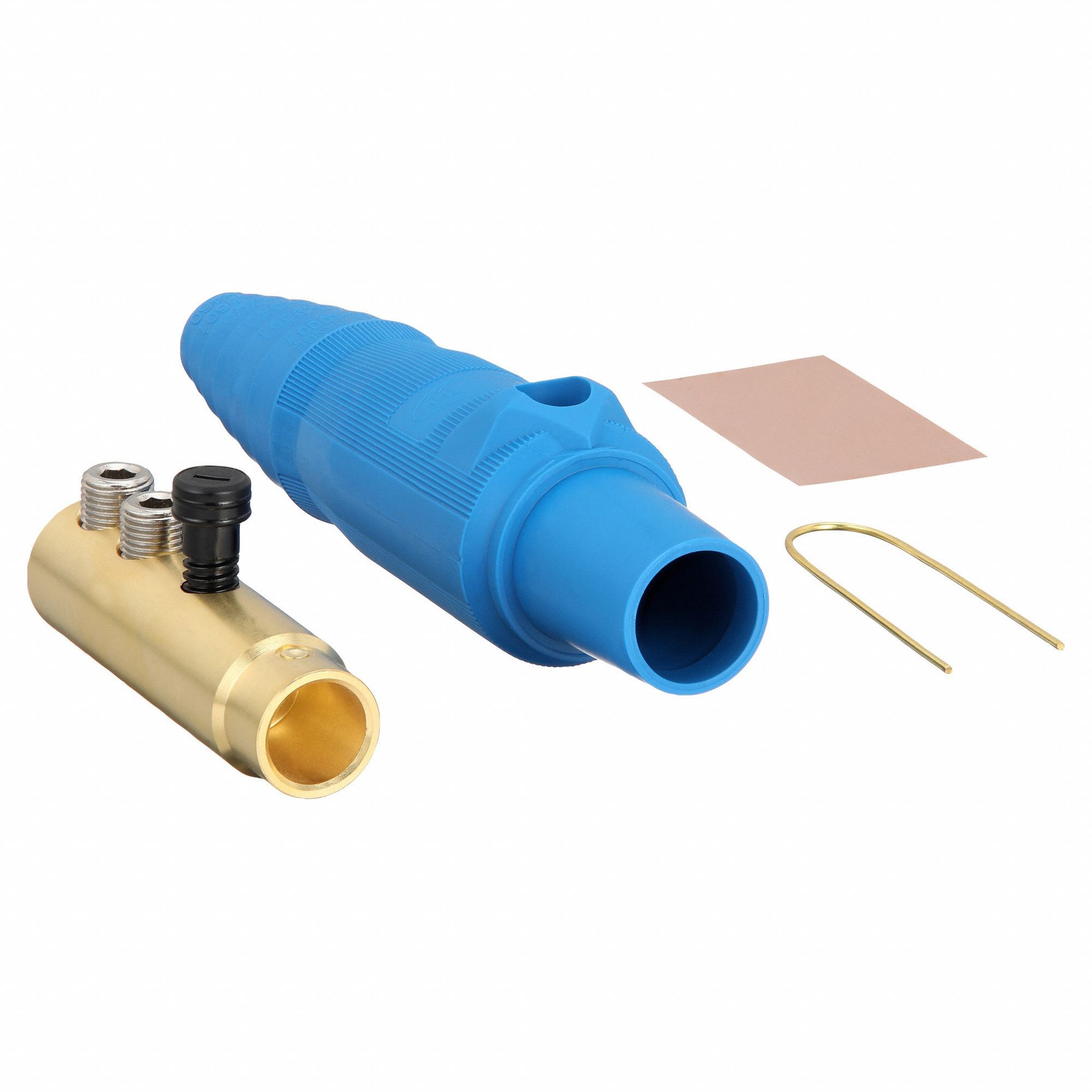 Connector: Female Connector, 400 A, Blue