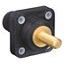 Single-Pole Receptacles with Threaded-Stud Terminations