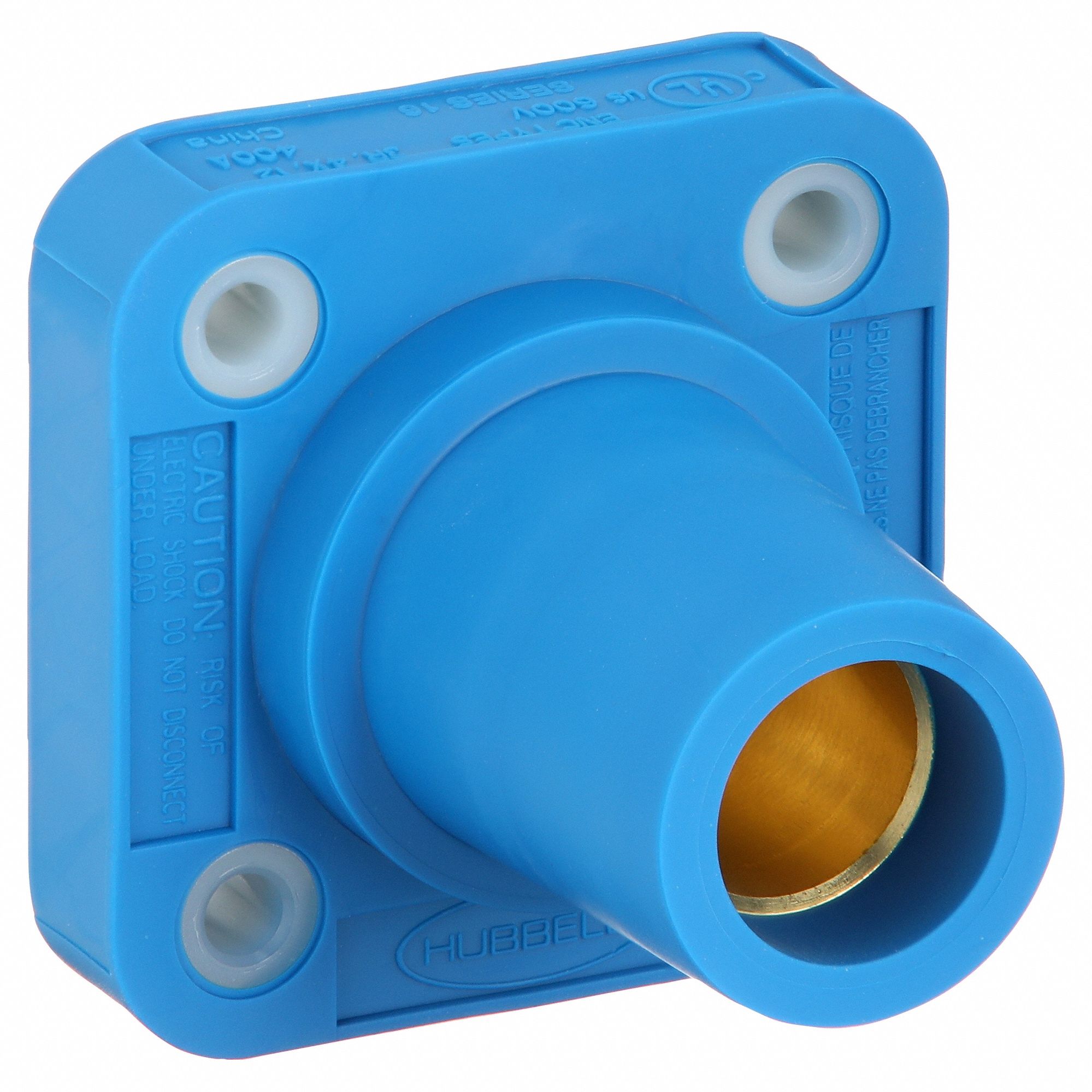 HUBBELL WIRING DEVICE-KELLEMS RECEPTACLE, FOR MALE PLUGS, 400 A ...