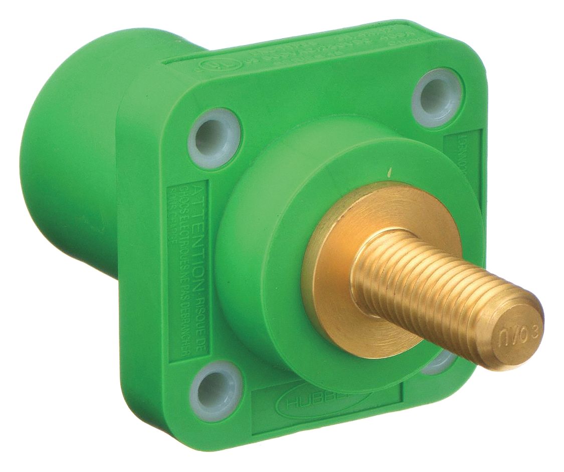 For Female Connectors, 400 A, Receptacle 2XB71HBLMRSGN Grainger