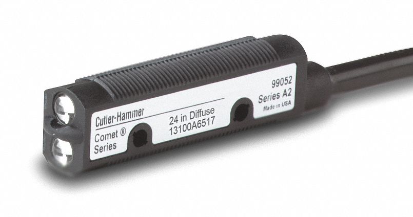 Photoelectric Sensor: M18 Threaded, Built-in Connector, 4 - Pin Micro, 20-264V AC & 15-30V DC