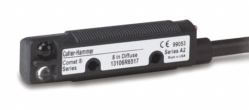 Photoelectric Sensor: M18 Threaded, Built-in Connector, 4 - Pin Micro, 20-264V AC & 15-30V DC