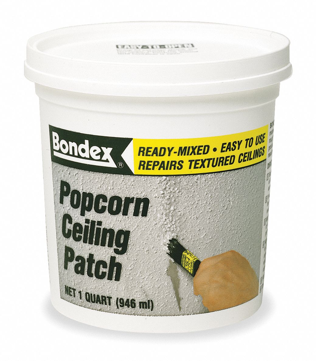 Zinsser Popcorn Ceiling Patch 1 Qt Size White Color Container