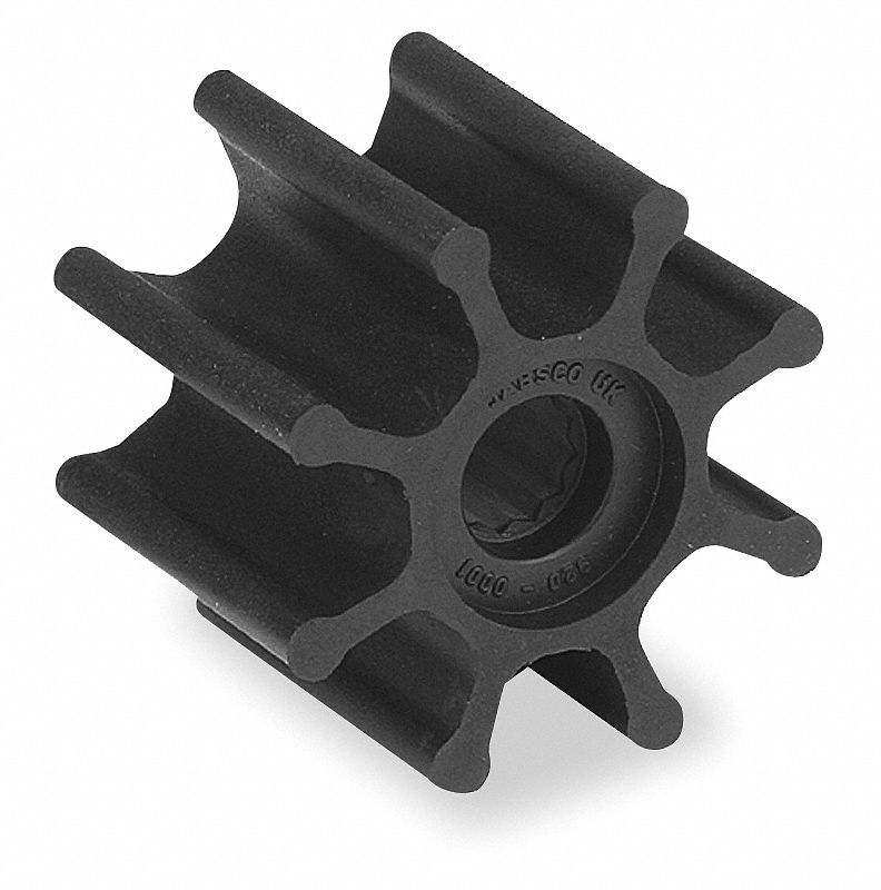 JABSCO Replacement Flexible Impeller, Viton - 2XE54|8980-0004 -