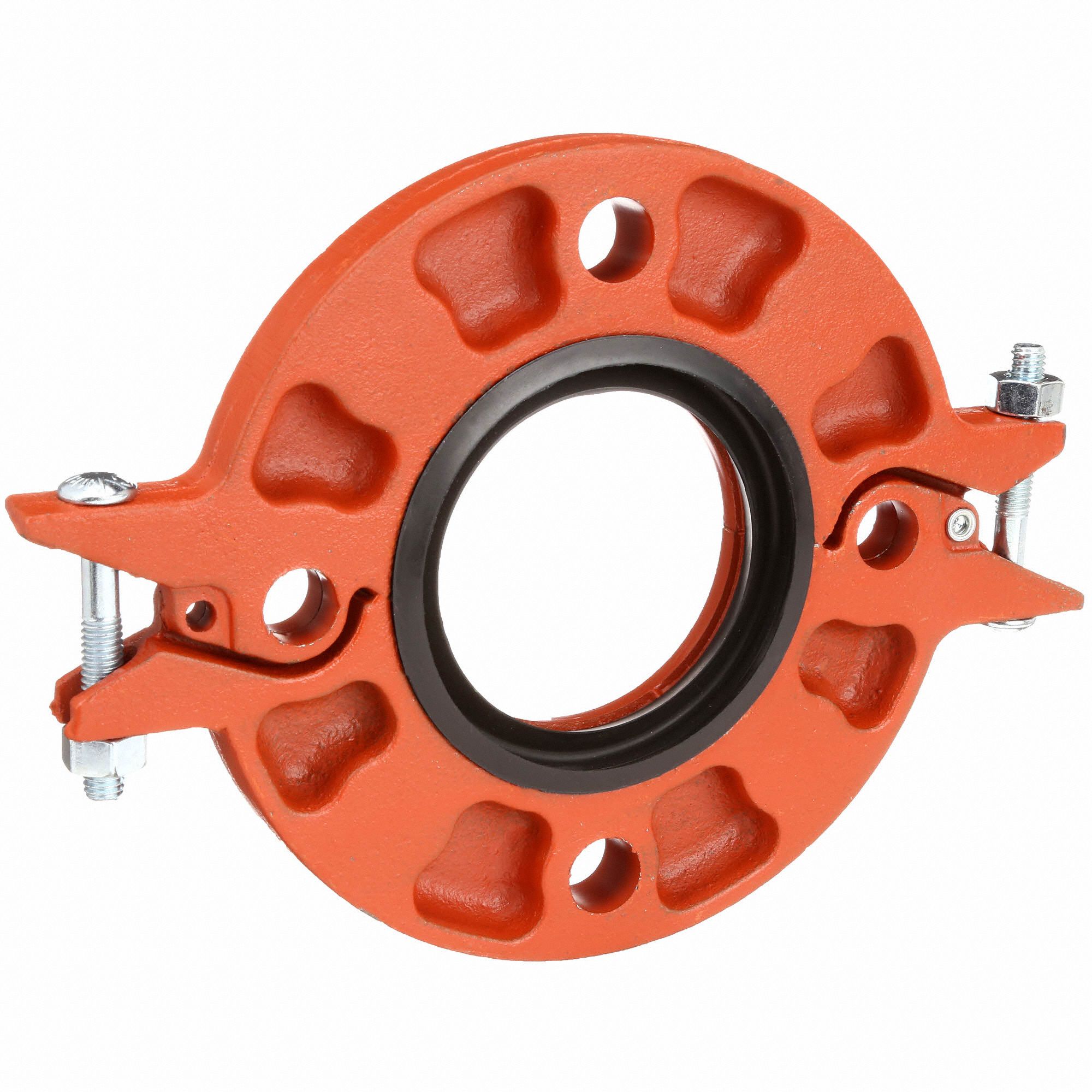 GRUVLOK 3 in Nominal Size Ductile Iron Flange - 2XEU6|0390201044 - Grainger