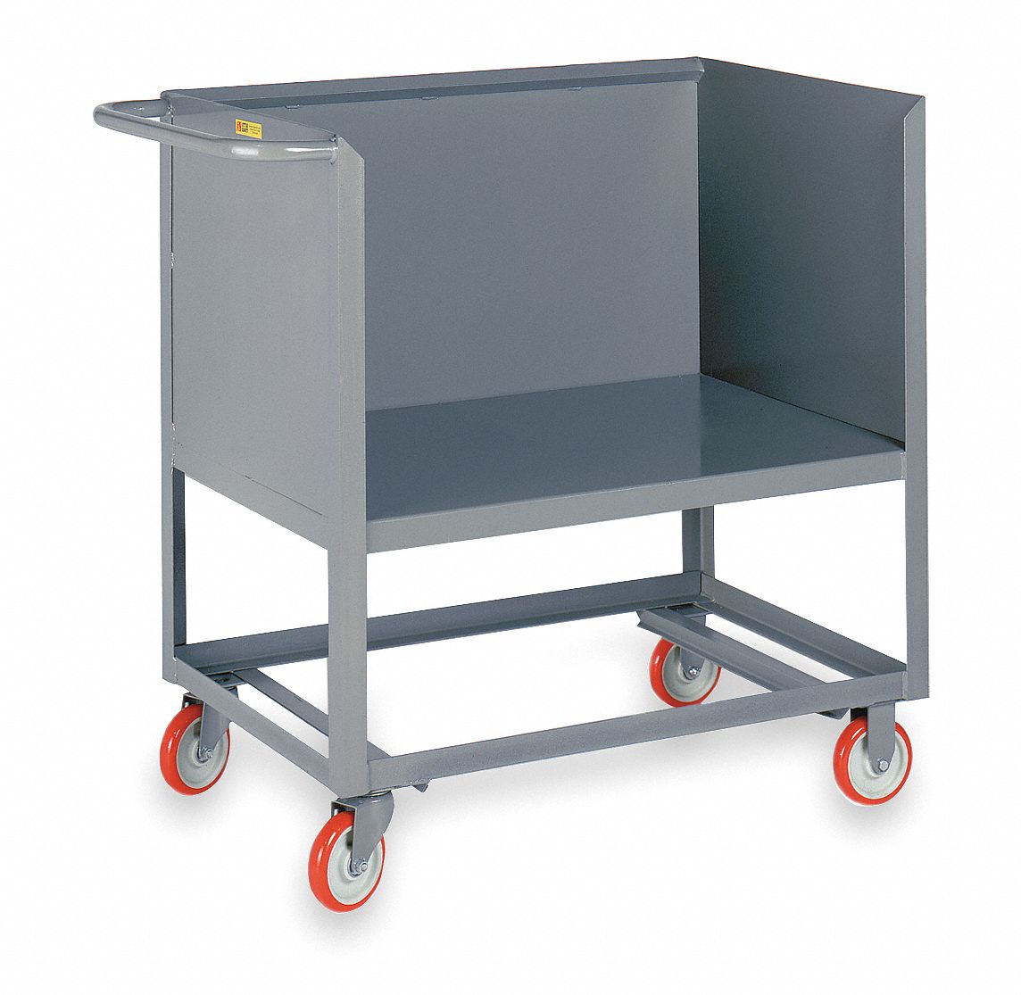 Open-Sided Raised-Platform Box Truck: 2, 000 lb Load Capacity, 65 in x 30 in x 40 in