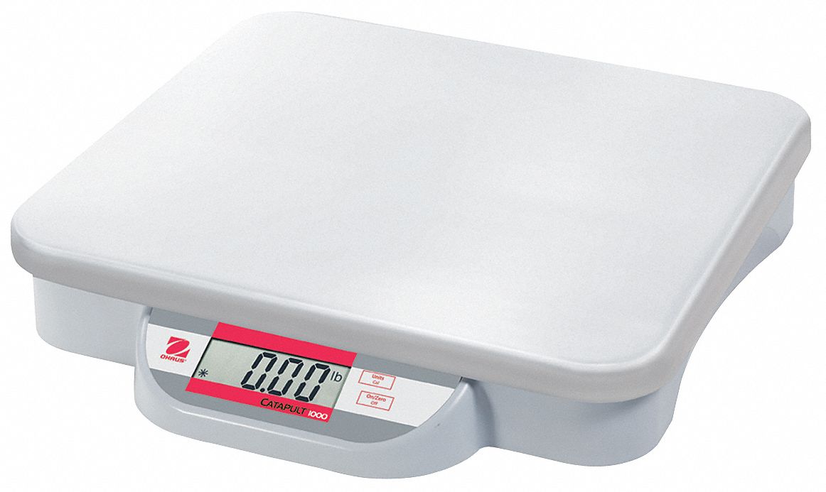 TOR-REY Báscula , Digital , Capacidad 20kg/40 lb. , Ancho 14 , Altura  5-3/8 , Longitud 14 - Básculas de Mesa para Envíos y Recepción - 28N012