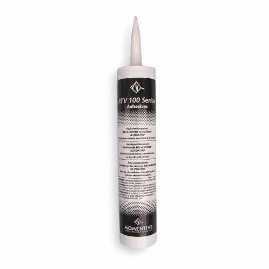 MOMENTIVE Aluminum Gray Sealant, Silicone, 10.1 oz Cartridge 2XKD7
