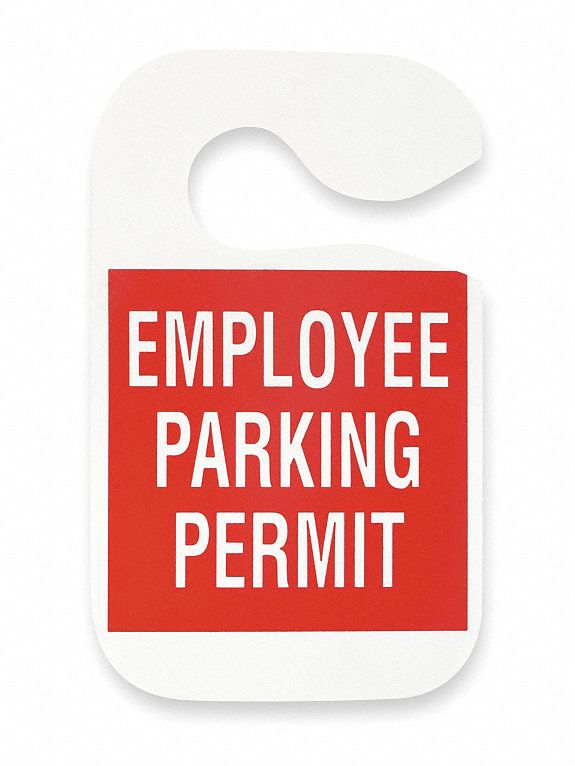 Employee Parking Permit,