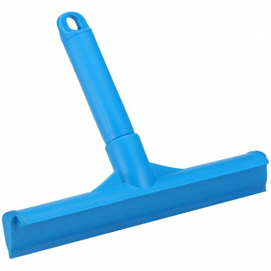 Tough Guy Bench Squeegee,Curved,12 inch W 2xkt9, Blue