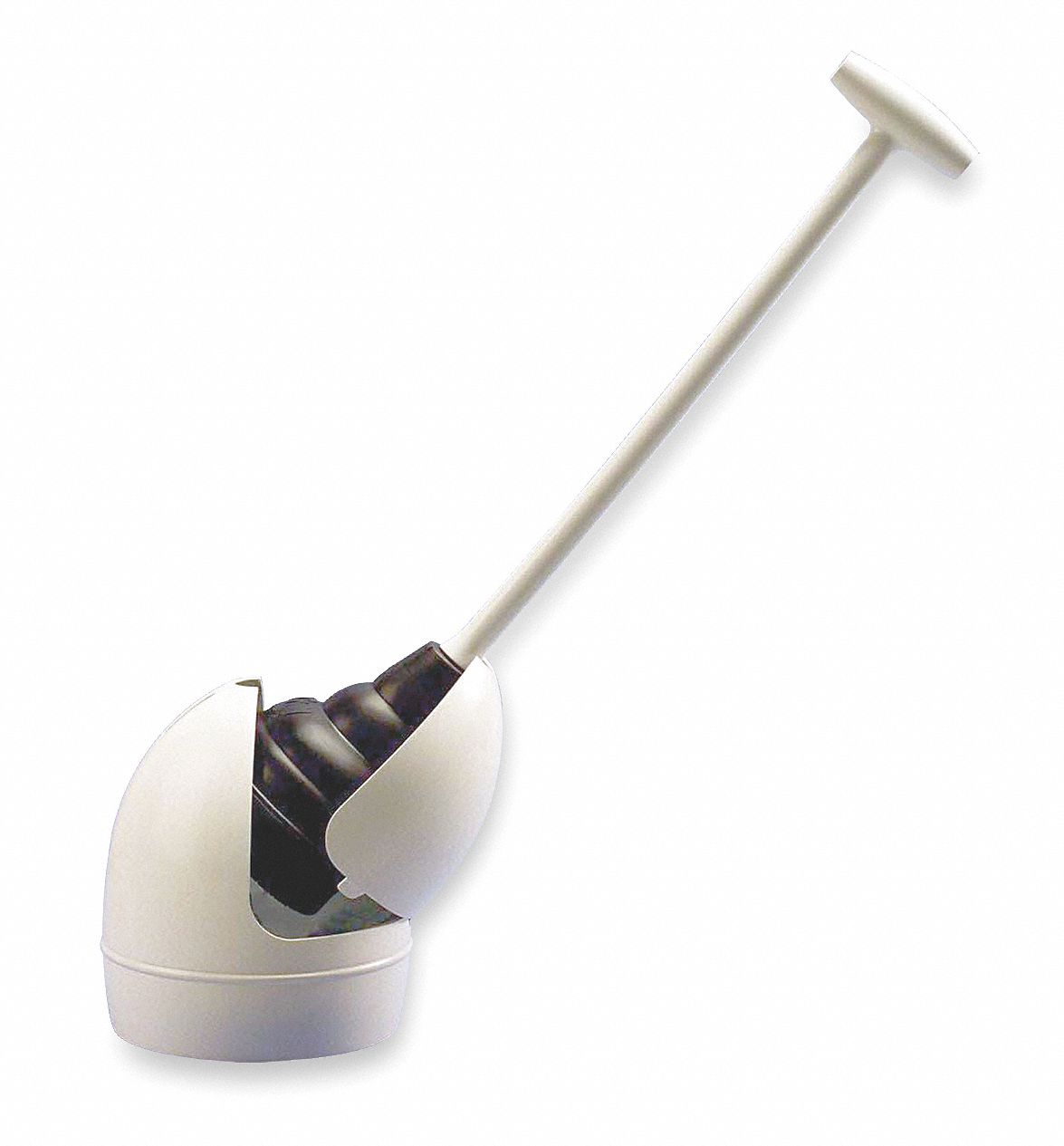 KORKY Plunger With Drip Tray, 5 3/4 in Cup Dia., 16 1/4 in Handle