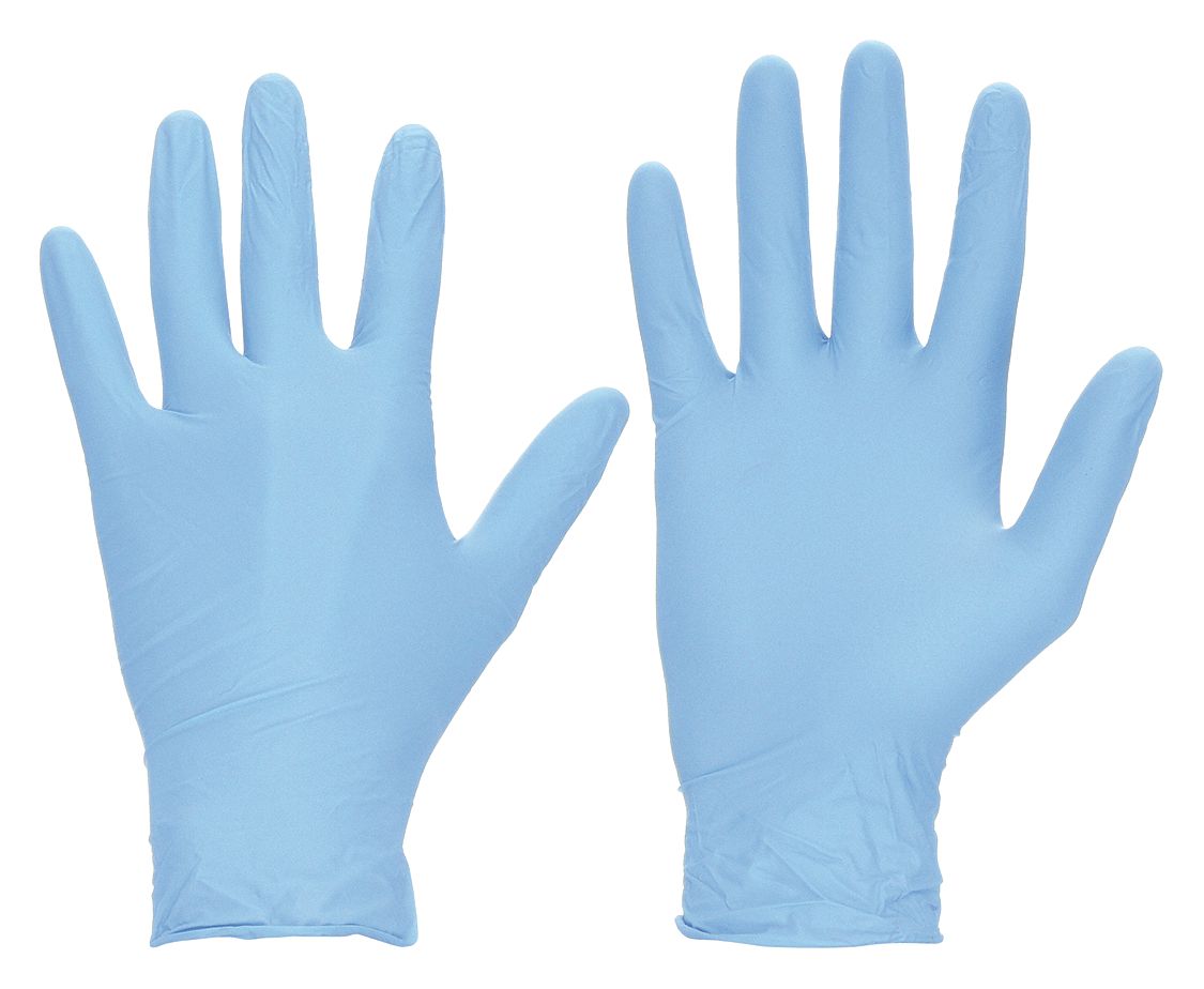 GANTS JETABLES NITRILE P BLE PQ100