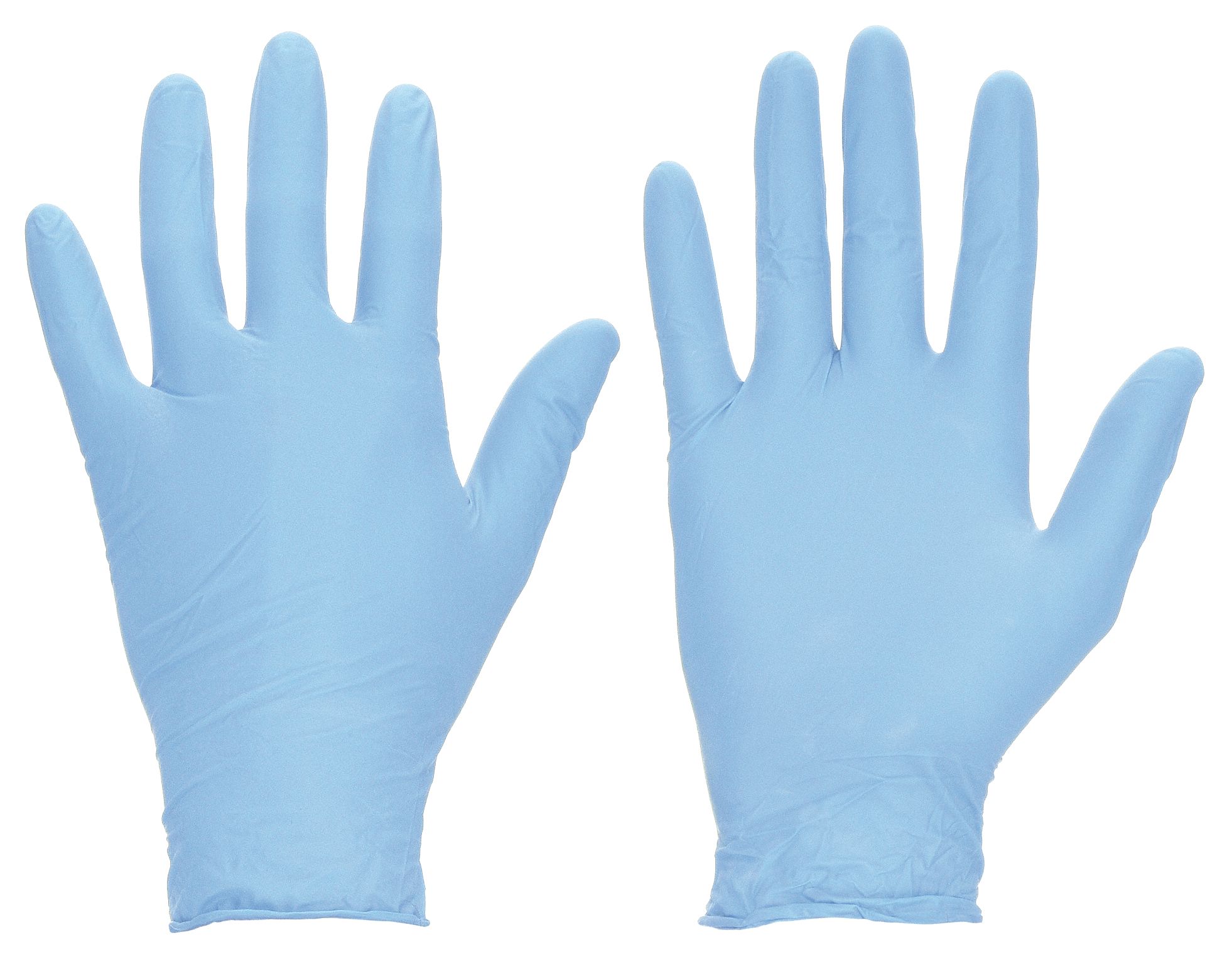 GANTS JETABLES NITRILE M BLE PQ100