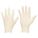DISPOSABLE GLOVES, FOOD-GRADE, S (7), 5 MIL, POWDER-FREE, LATEX, GRAIN, 100 PK