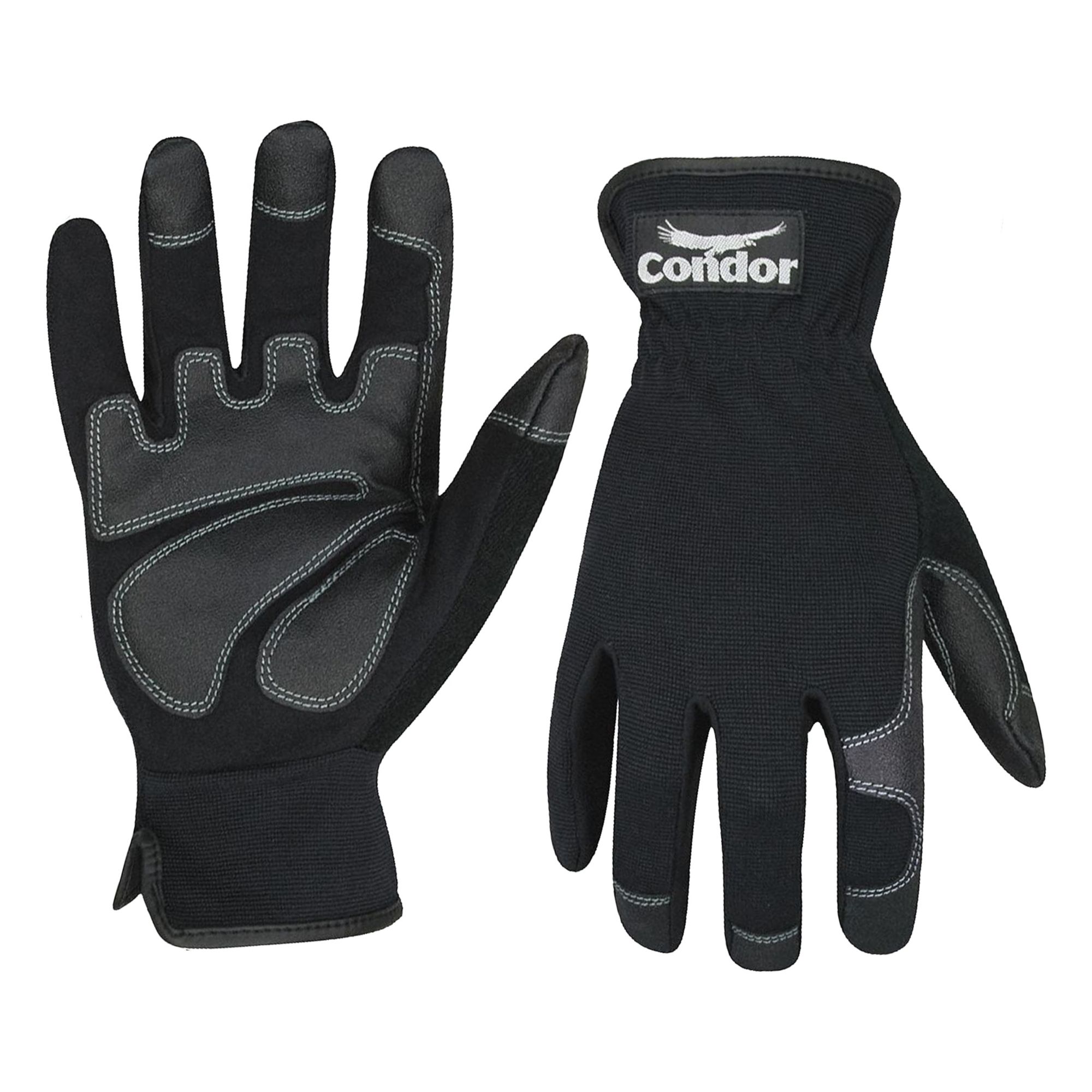 Mechanics Gloves Spandex Full Black S PR