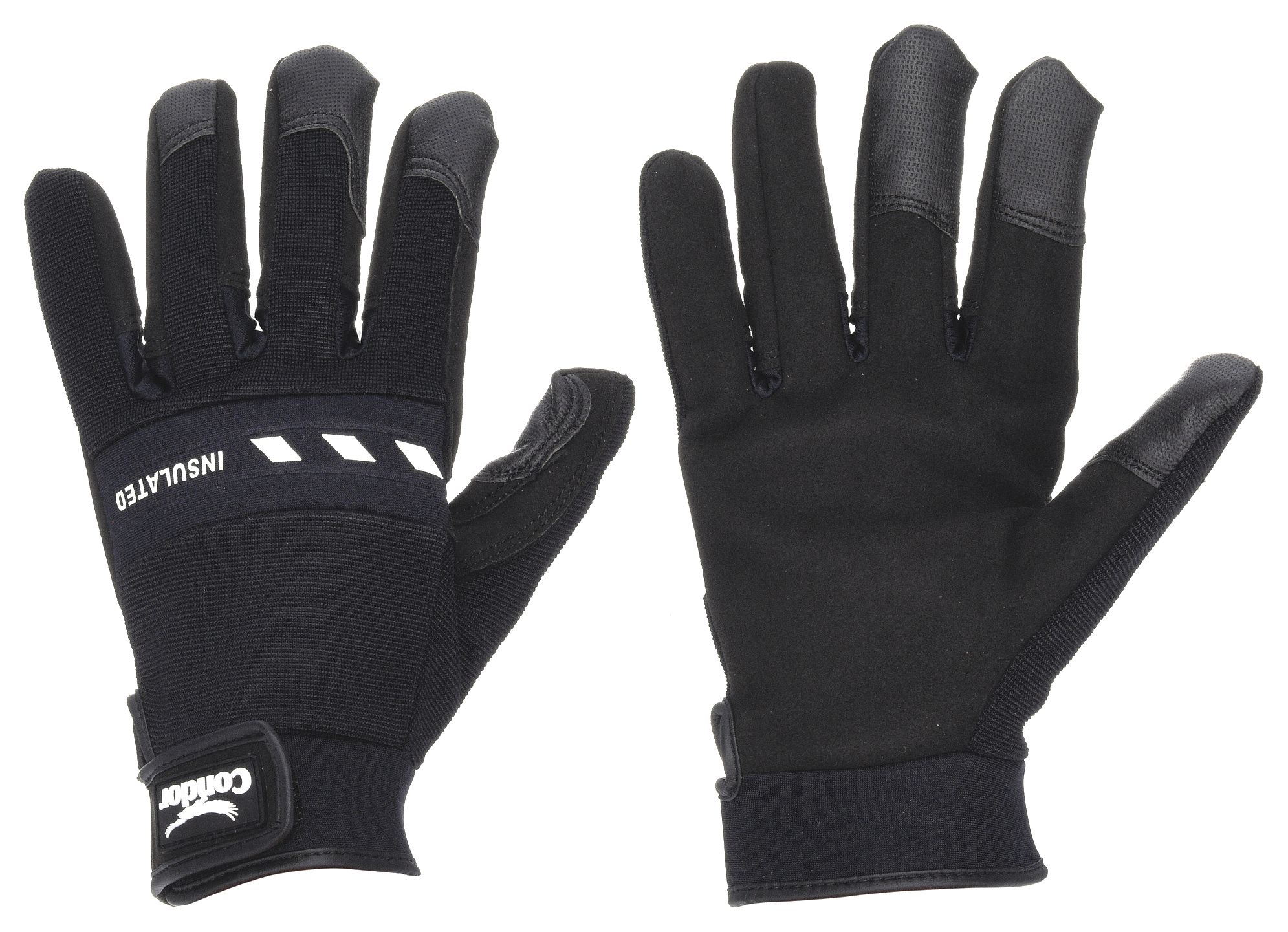 Cold Protection Gloves, S, Black, PR