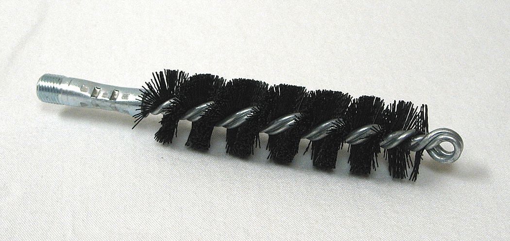 TUBE BRUSH,NYLON,6 1/2 IN